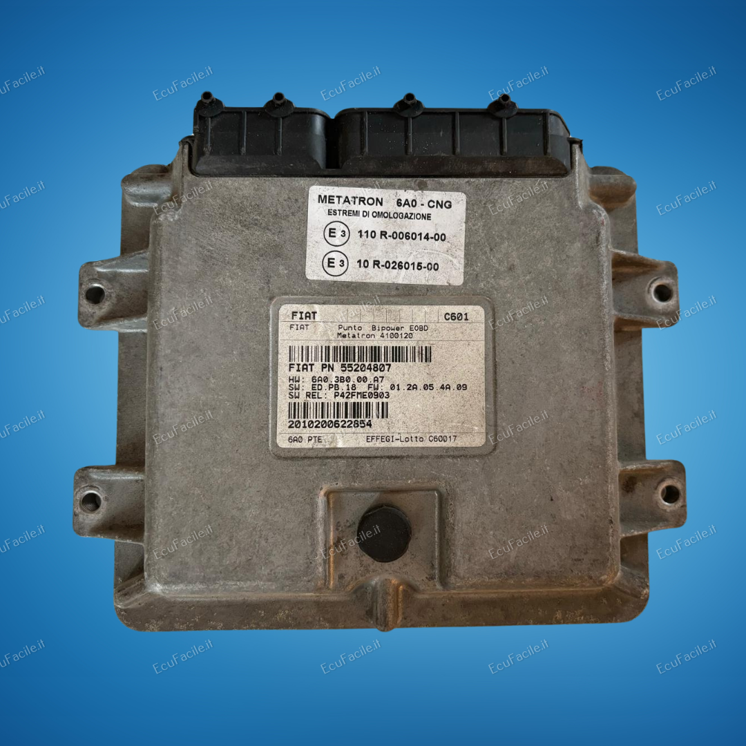 ECU METATRON 4100120 - Fiat 55204807 BiPower Fiat Punto 188