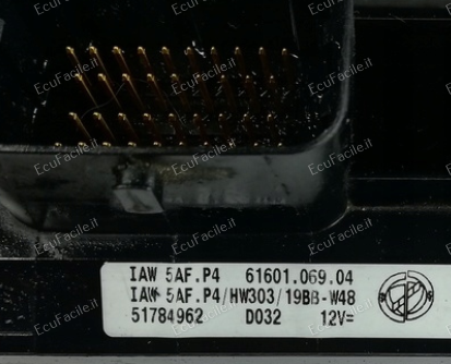 ECU Centralina fiat punto 1.2 8 valvole IAW 5AF.P4 HW303