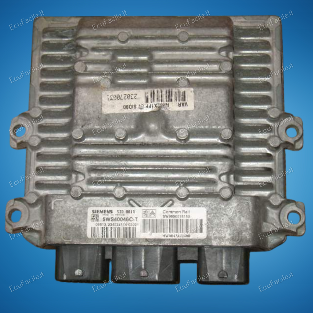 ECU CITROEN XSARA 2.0 HDI 5WS40046C-T SID801A HW9647423380