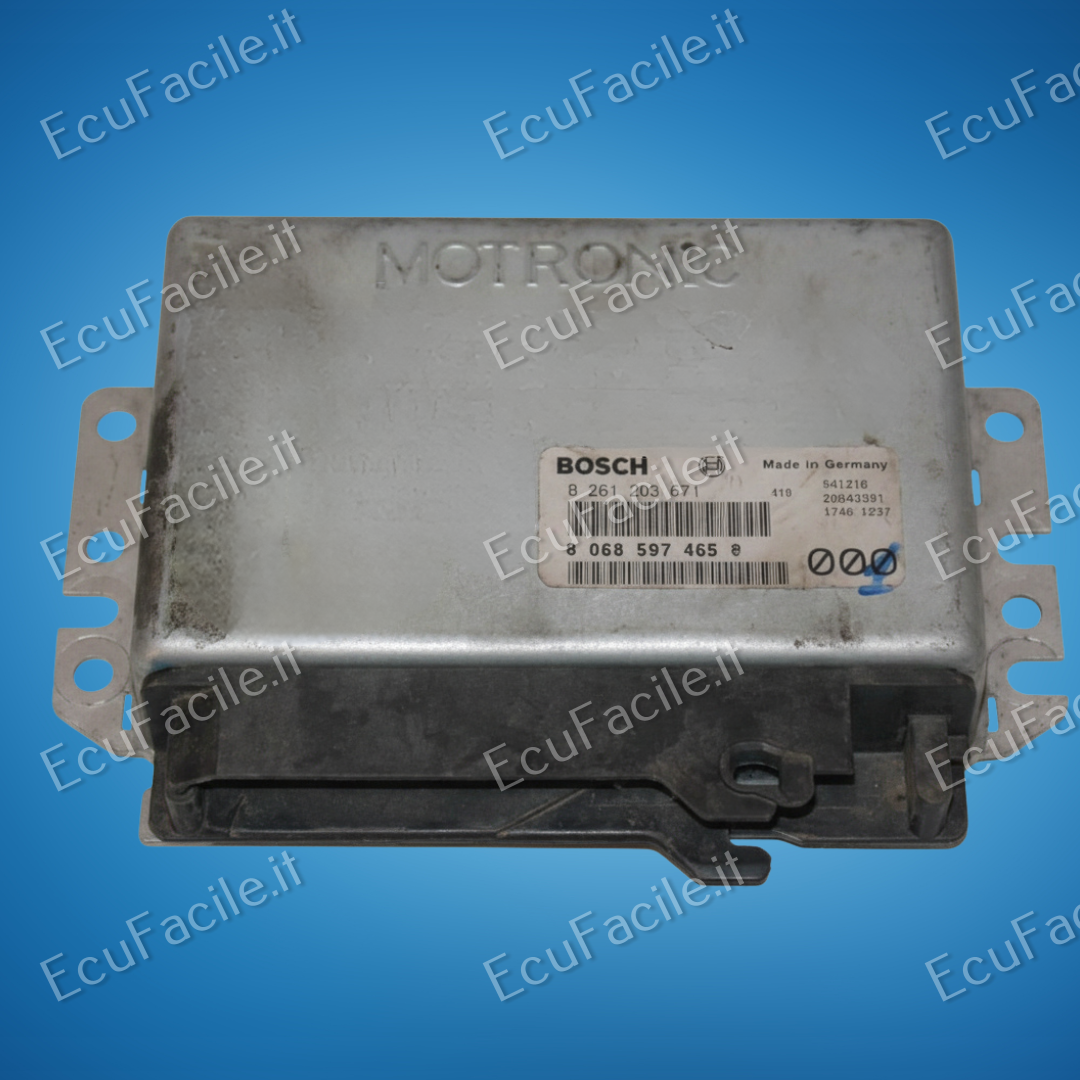 Centralina Motore ECU Alfa Romeo GTV / Spider Twin Spark 1.8 / 2.0 – Bosch 0261203671 / 00605974650