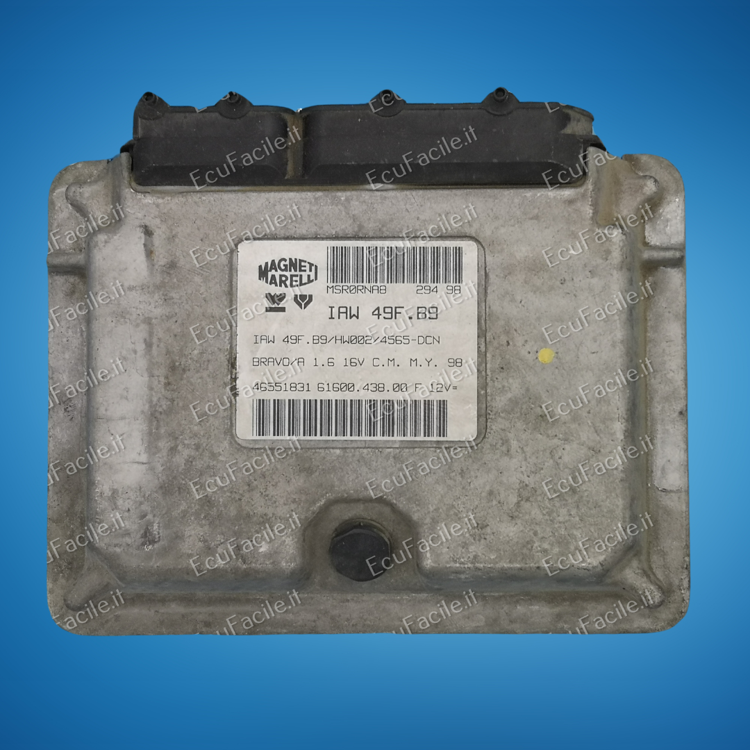 ECU FIAT BRAVA BRAVO 1.6 HW002 46744739 IAW49F.B9
