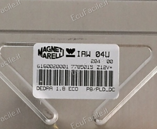 Centralina Motore ECU Fiat Delta / Lancia Dedra 1.8 Magneti Marelli IAW 04U – 6160020001 / 7785015