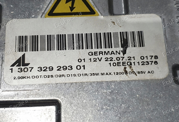 Centralina Xenon Fiat 500 500L 595 Xenon Abarth 130732929301