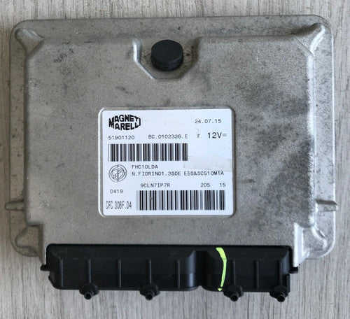 Ecu fiorino nemo bipper qubo 1.3 hdi 51901120 cfc 308f.04