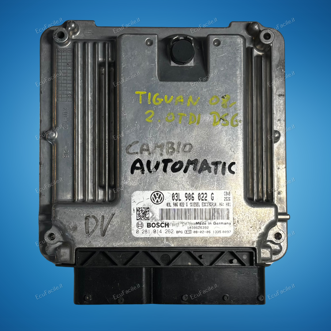 ECU VW TIGUAN 2.0 TDI 4 Motion 03L906022G 0281014262 EDC17 CP14
