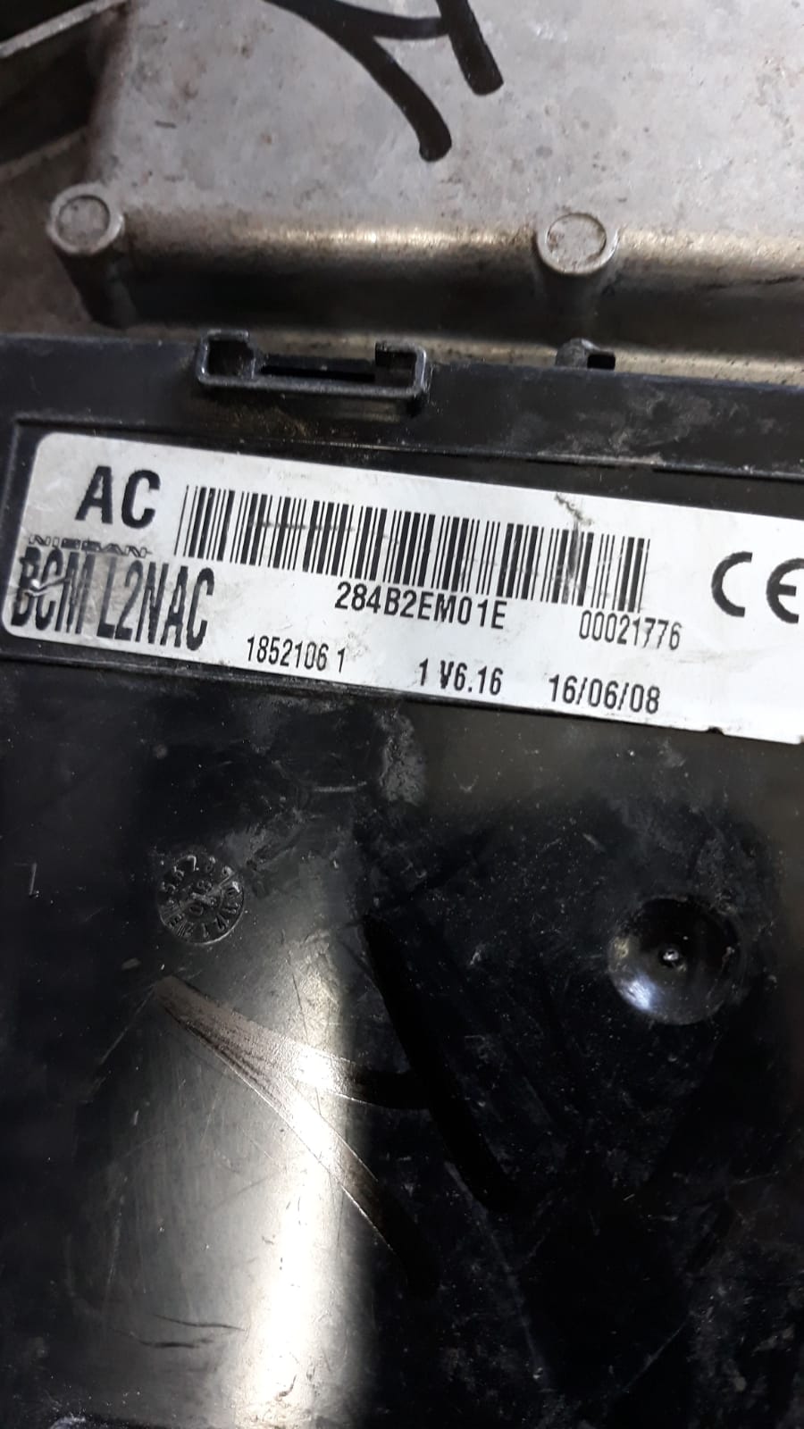 284B2EM01E Body Computer NISSAN NOTE 1.4 B 65KW 5M 5P  bcml2nac 1 V6.16  E11 1.5 Diesel 86CV