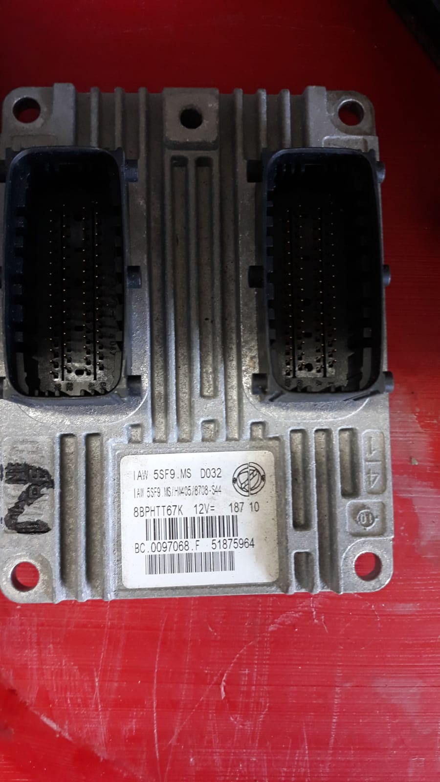 KIT ACCENSIONE AVVIAMENTO FIAT 500 1.2 51KW 3P B 5M 51875964 BODY 518895730 con blocchetto