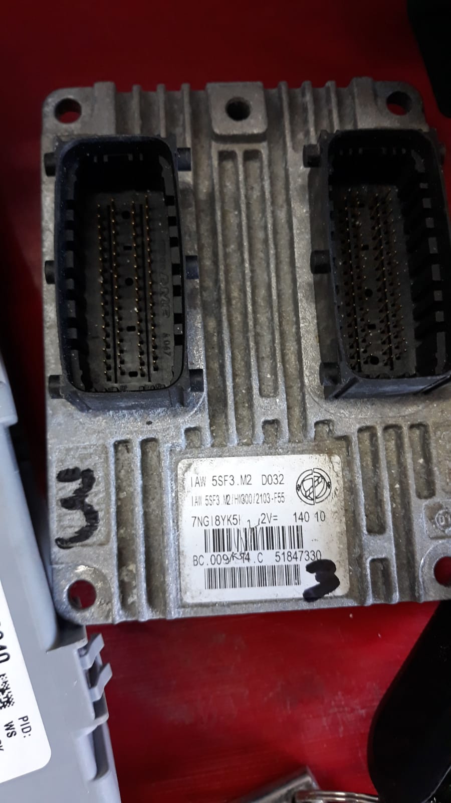 kit 51847330 Centralina iniezione FIAT GRANDE PUNTO (4C) 1.4 Natural Power Ber body 00518690940