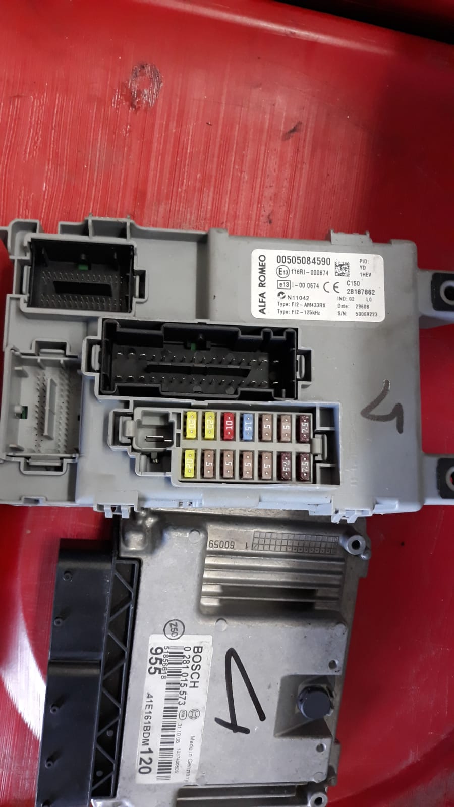 KIT ALFA GIULIETTA MITO 1.6 JTD BOSCH 0281015573 00505167040