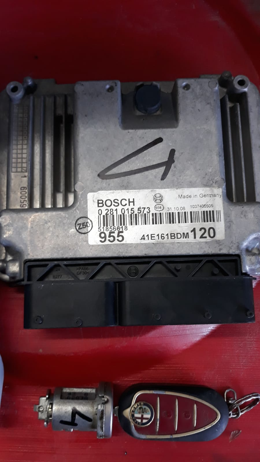 KIT ALFA GIULIETTA MITO 1.6 JTD BOSCH 0281015573 00505167040