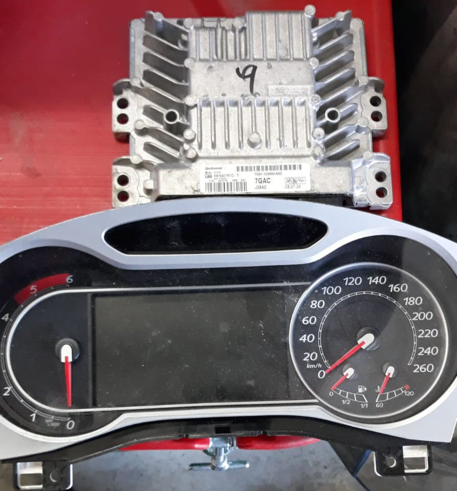 KIT ECU 7G91-12A650-AAC KIT ACCENSIONE AVVIAMENTO FORD S-MAX 2.0 D 103KW 6M 5P