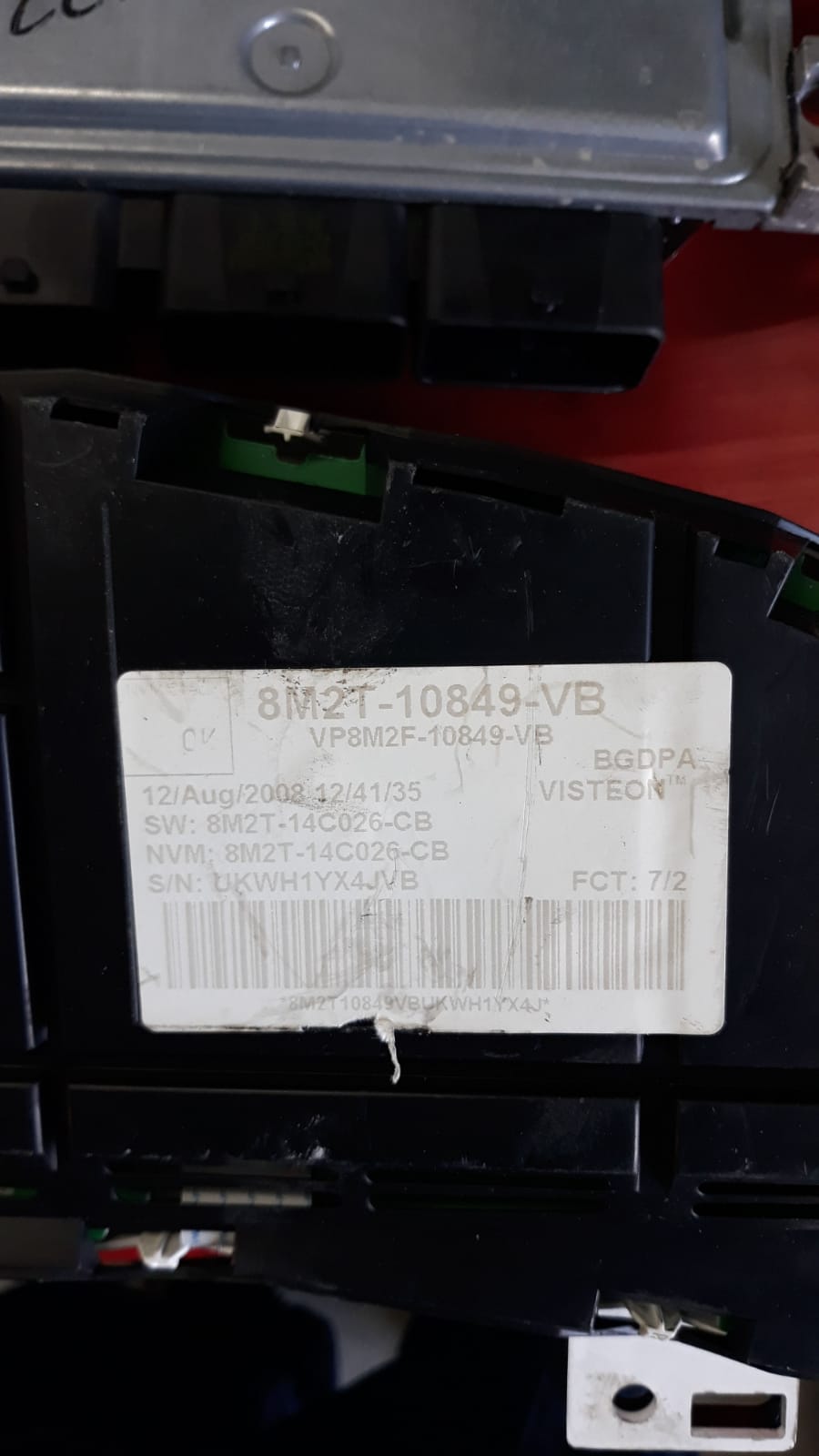 KIT ECU 7G91-12A650-AAC KIT ACCENSIONE AVVIAMENTO FORD S-MAX 2.0 D 103KW 6M 5P