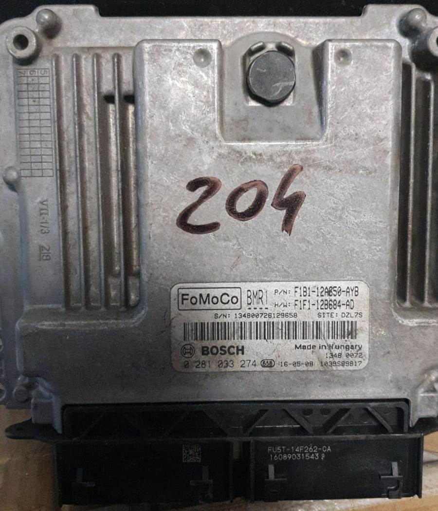 ECU Bosch 0281033274 FOMOCO FORD 1.5 TDCI BMR1 F1B1 12A650 AYB