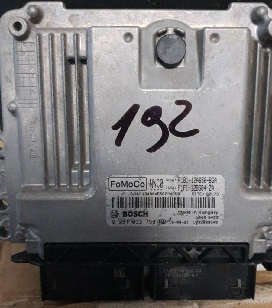 ECU FORD FOMOCO 0281033758 NWCO F1B1-12A650-BGA F1F1-12B684-ZA
