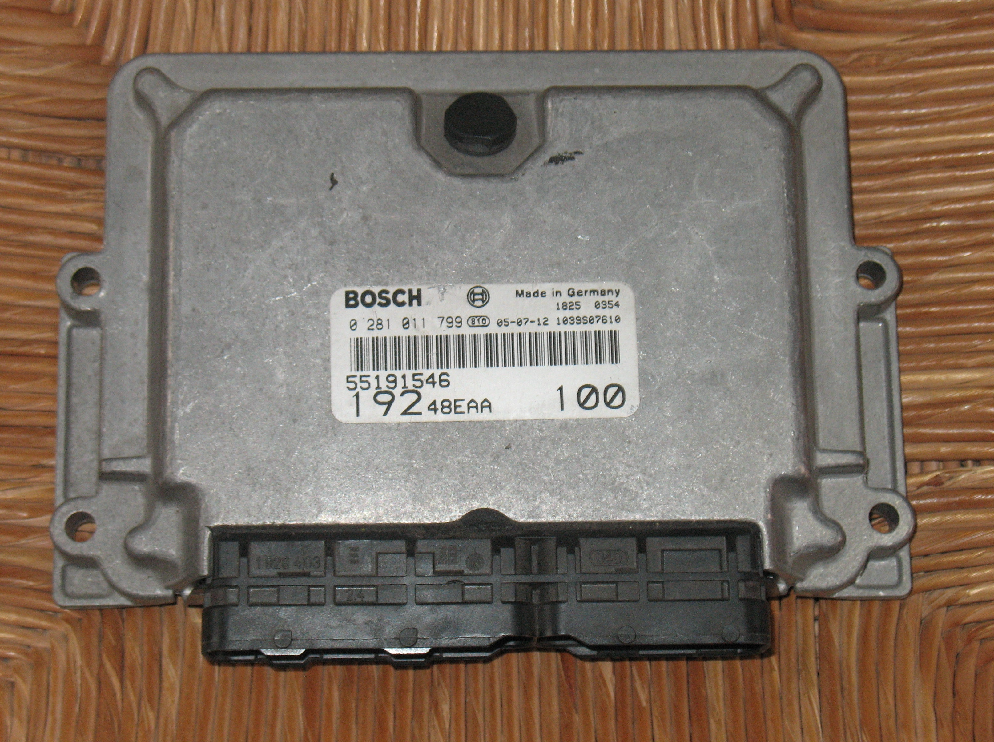 ECU MOTORE FIAT STILO [01-10] 1.9 JTD 100HP EDC 15C7-2.3 0281011799 55191546