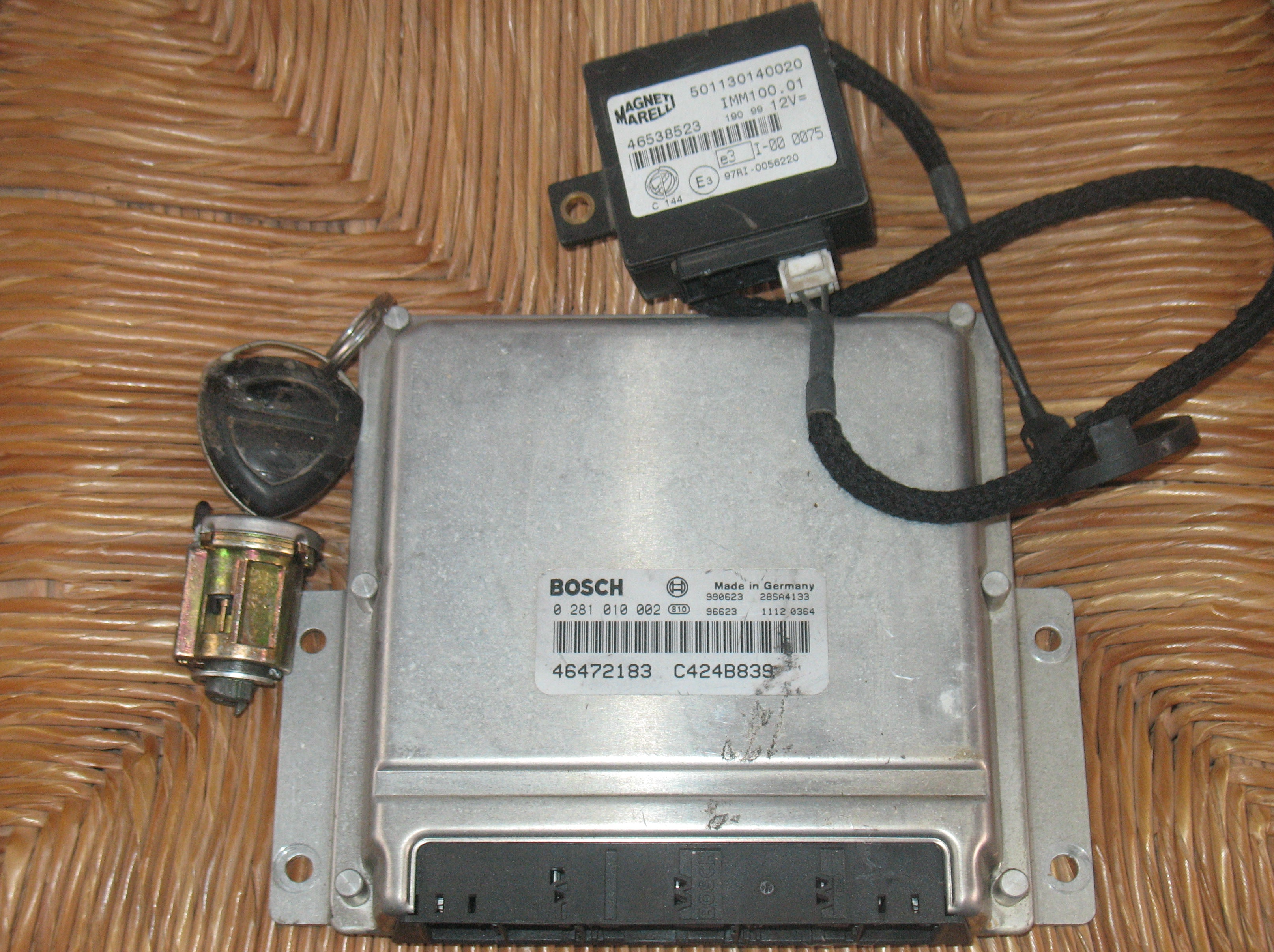 0281010002 KIT AVVIAMENTO MOTORE LANCIA Lybra Berlina 1900 Diesel (2000)