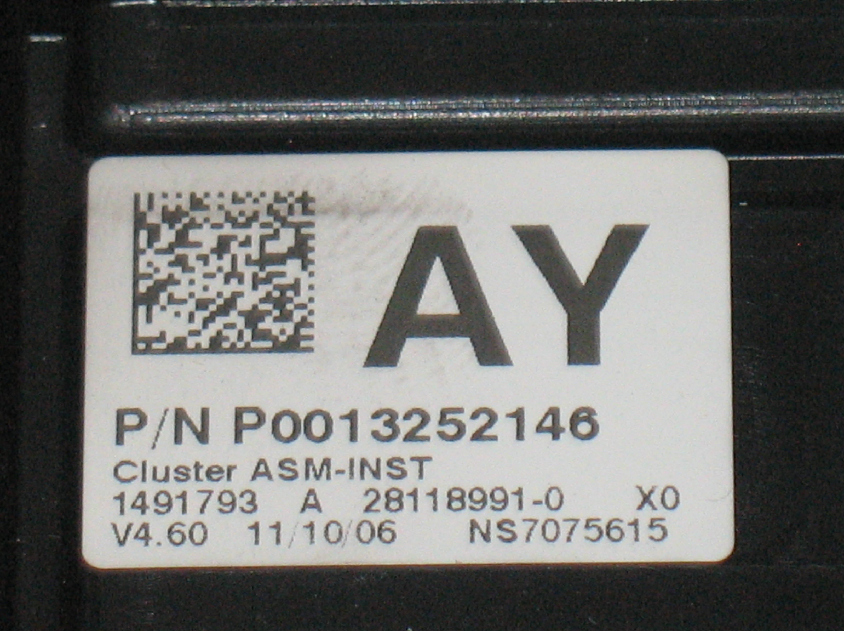 QUADRO STRUMENTI OPEL CORSA D 2006 > 2010 1.3 MTJ P0013252146 28118991-0 AY