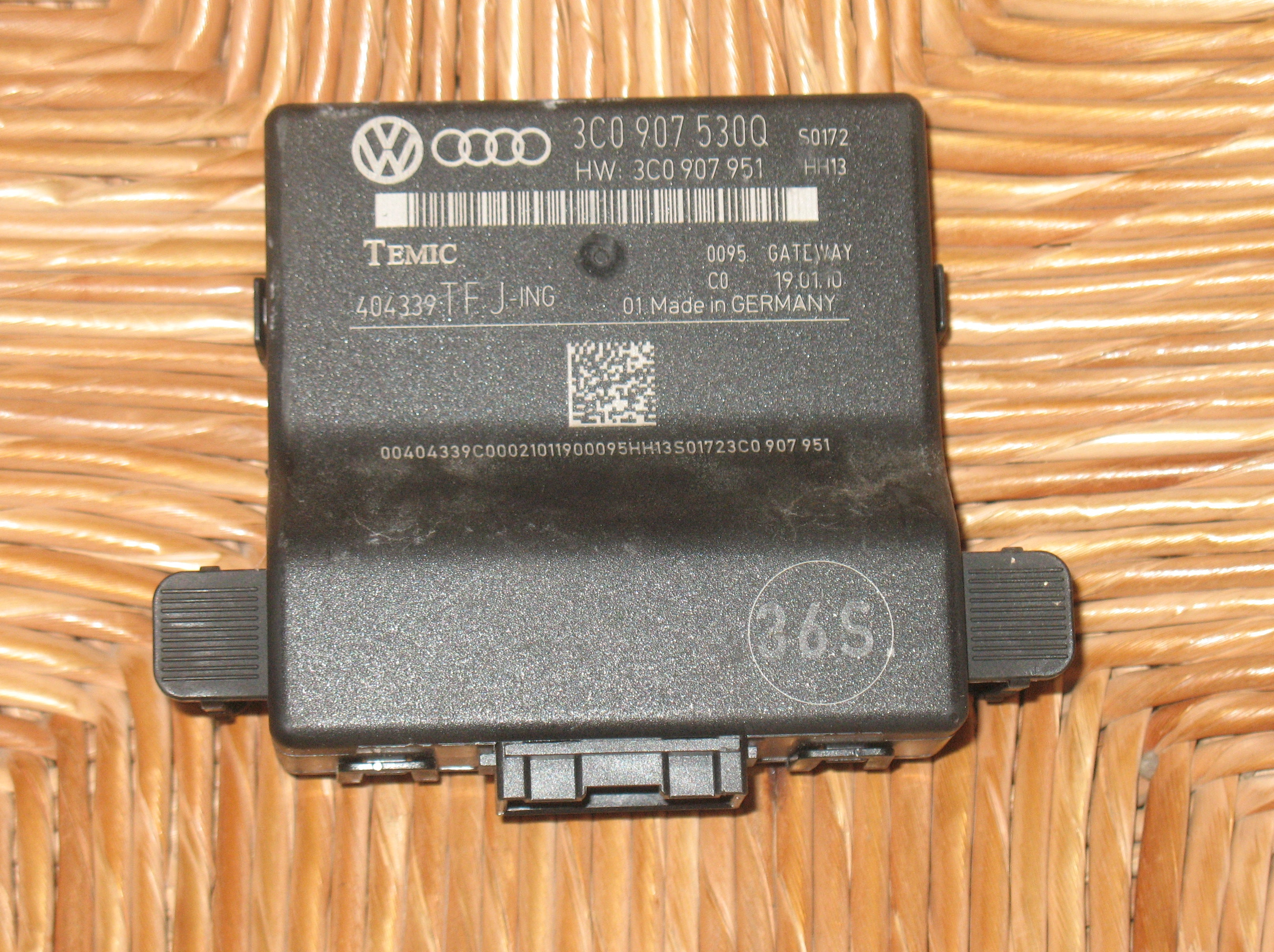 3c0907530q Centralina Comfort Volkswagen Passat (3c2) Restyling 1.4 B 16v Aut 7m