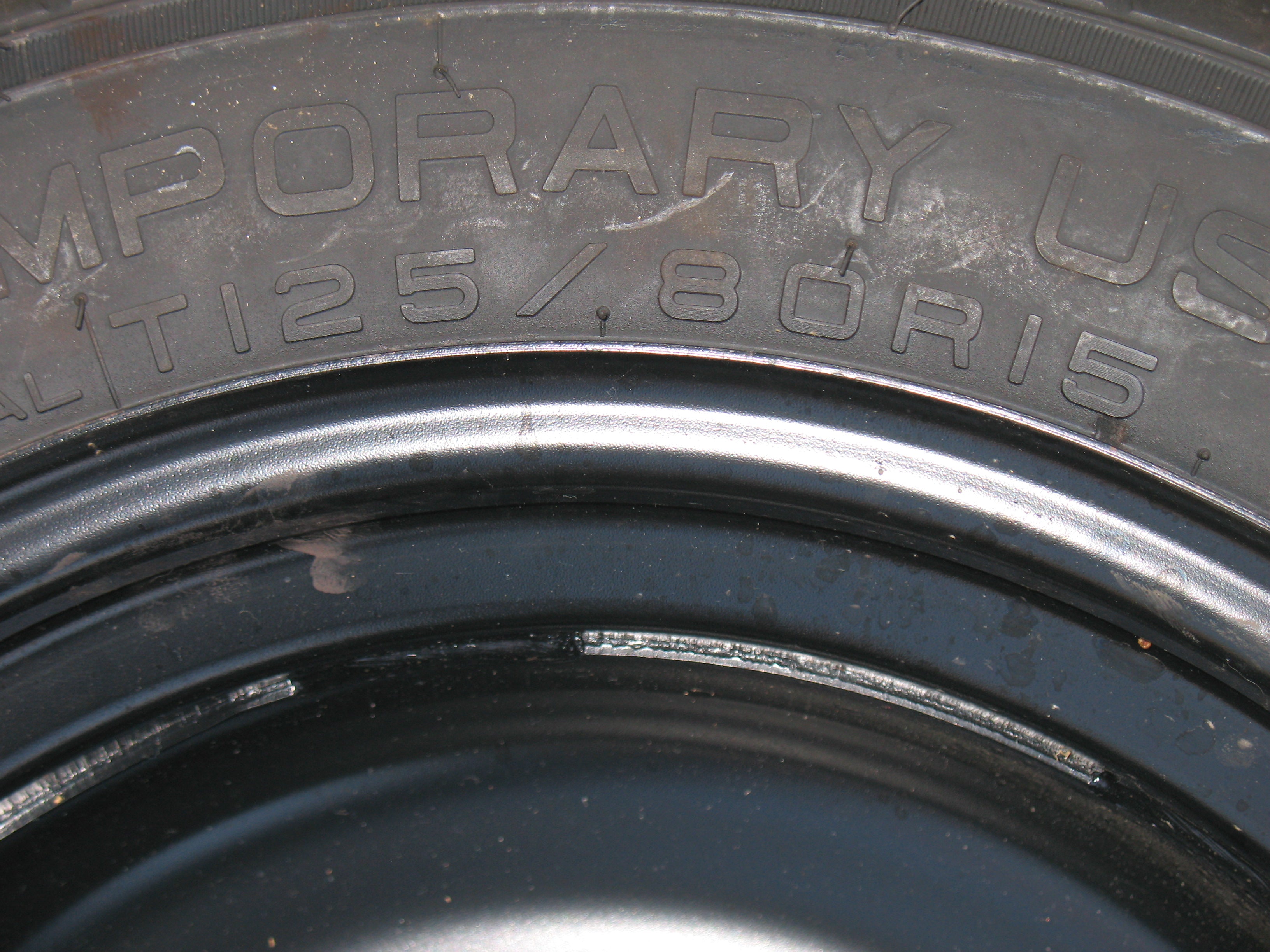 Ruotino, Ruota di scorta x VW Audi Seat Skoda 5x112 x 57 golf 5