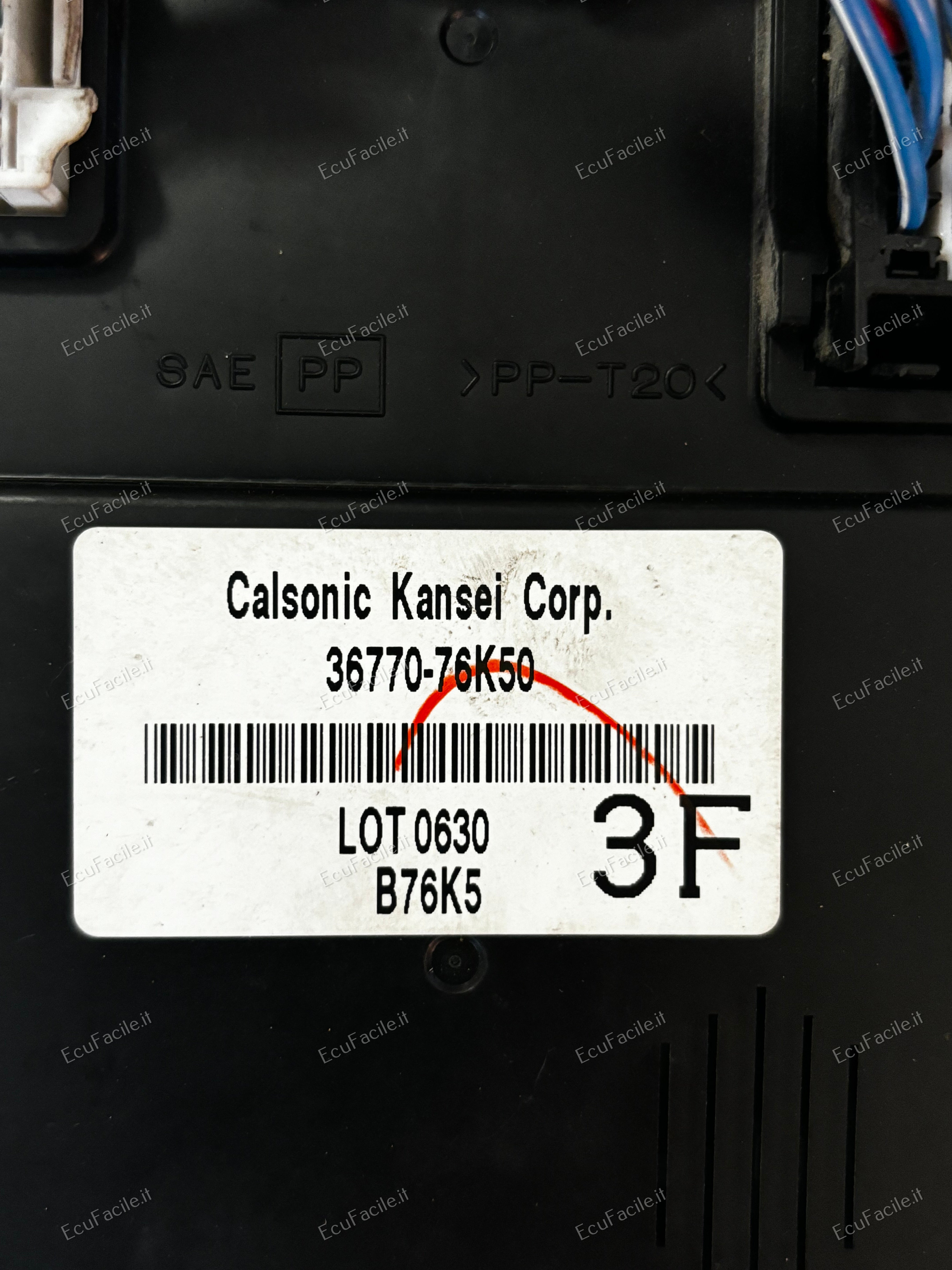 Centralina Comfort Suzuki Grand Vitara II Cod 36770-76k50 3F