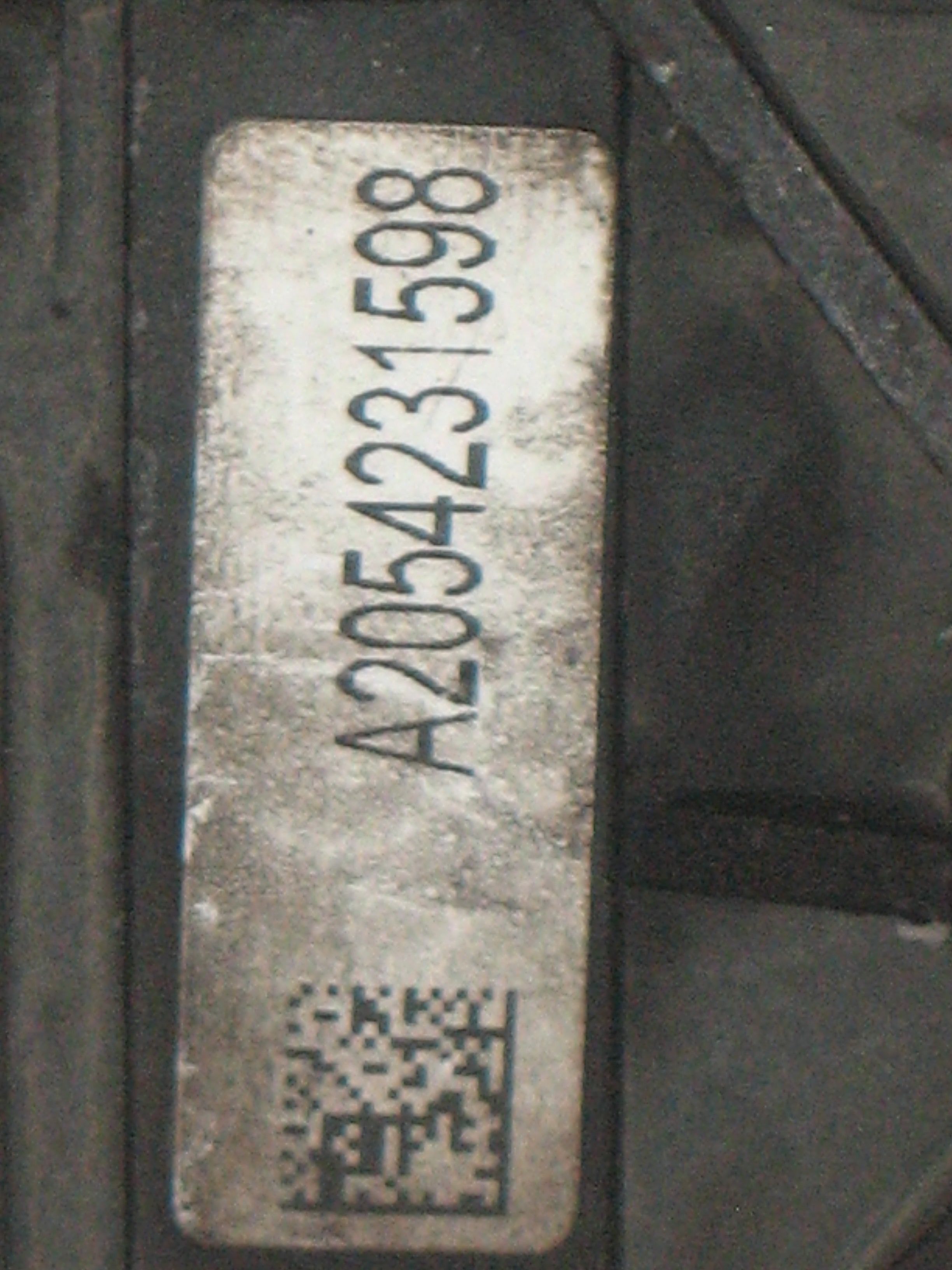 Freno di Stazionamento A2054231598 Mercedes Classe C W205 Sinistro Freno di Stazionamento Motore