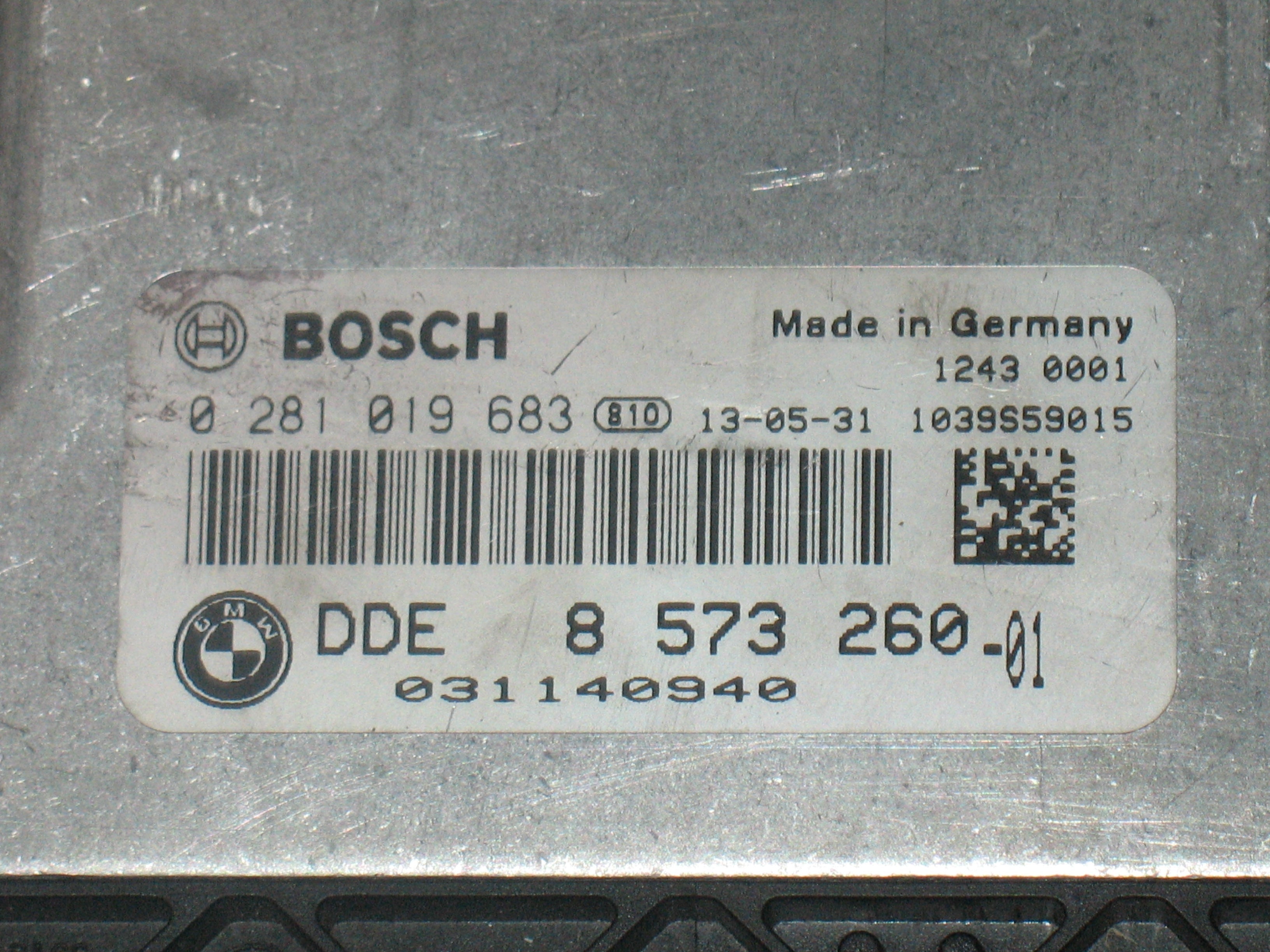 Centralina motore ECU 0281019683 BMW Serie 1 F20 11-15 EDC17C50-4.58  Diesel