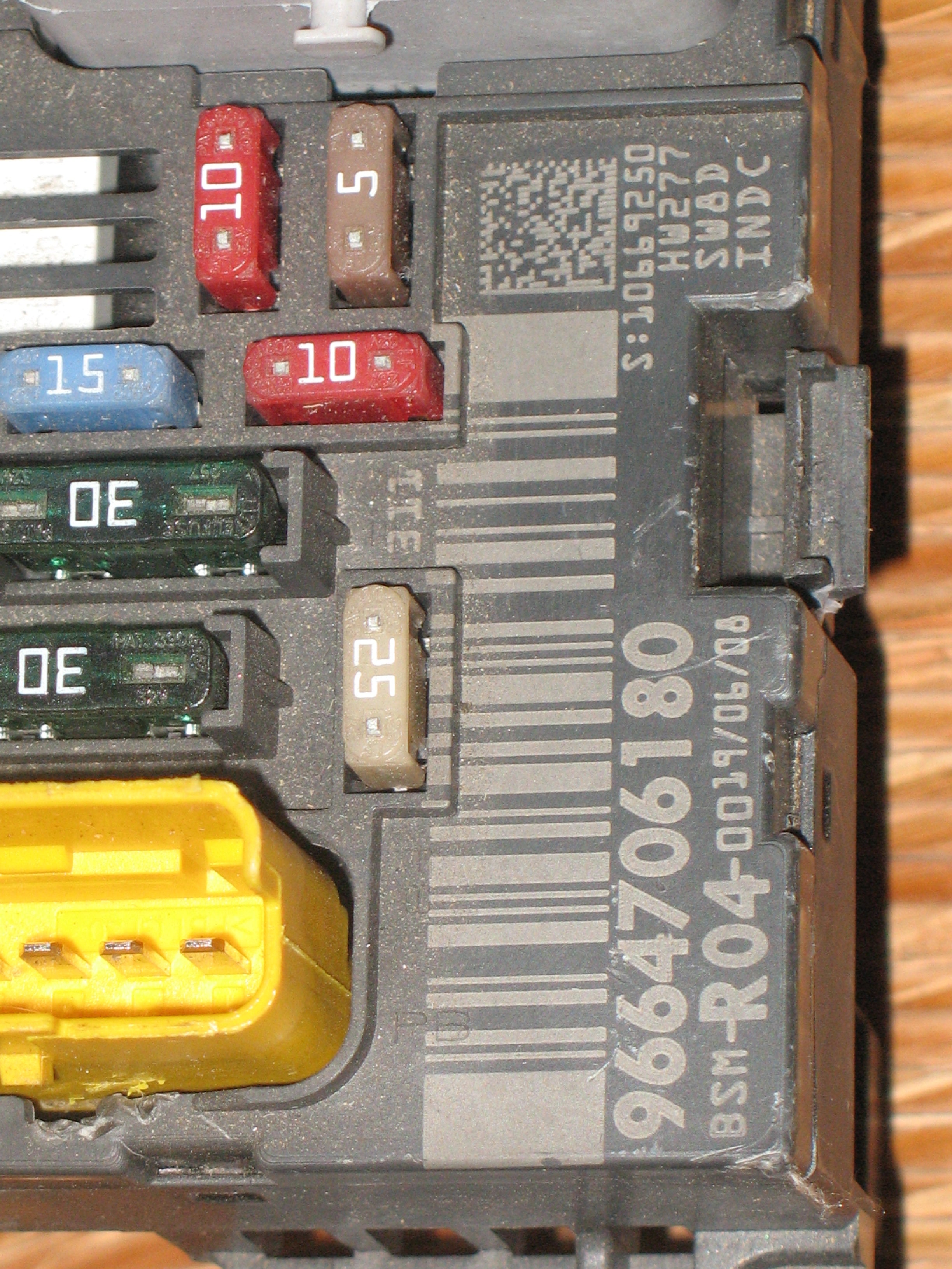 BSM R04 PEUGEOT CITROEN 9664706180 DELPHI BSMR0400