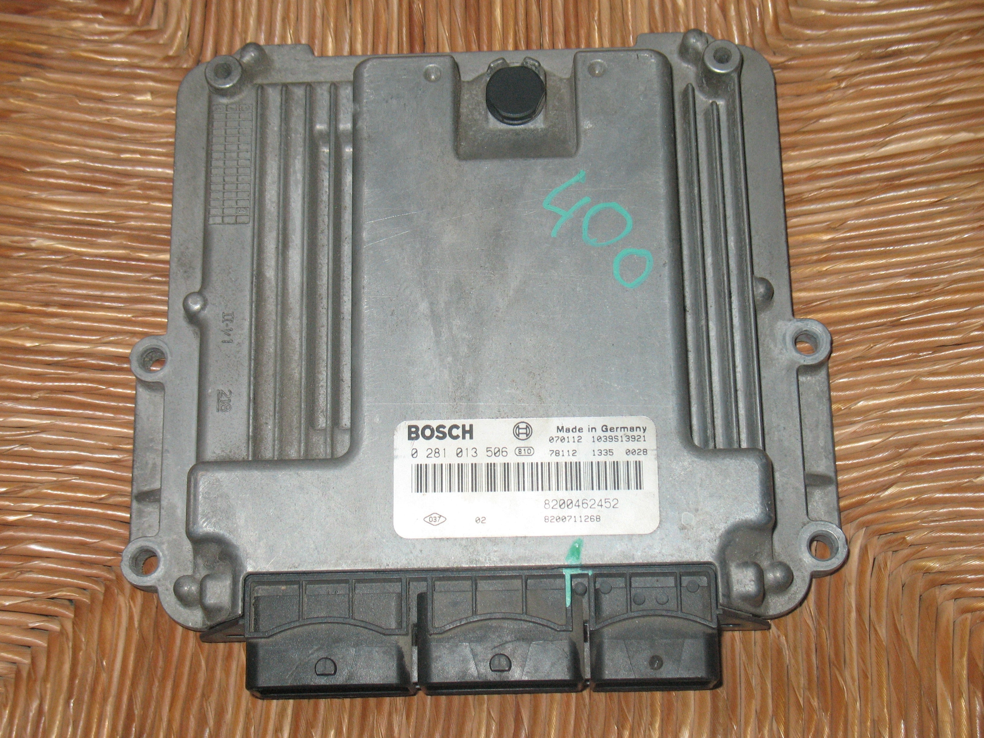 ECU CENTRALINA MOTORE BOSCH EDC16CP33-6.1 0281013506 RENAULT MEGANE II SCENIC 2.0 DCI 150HP 8200462452 8200711268