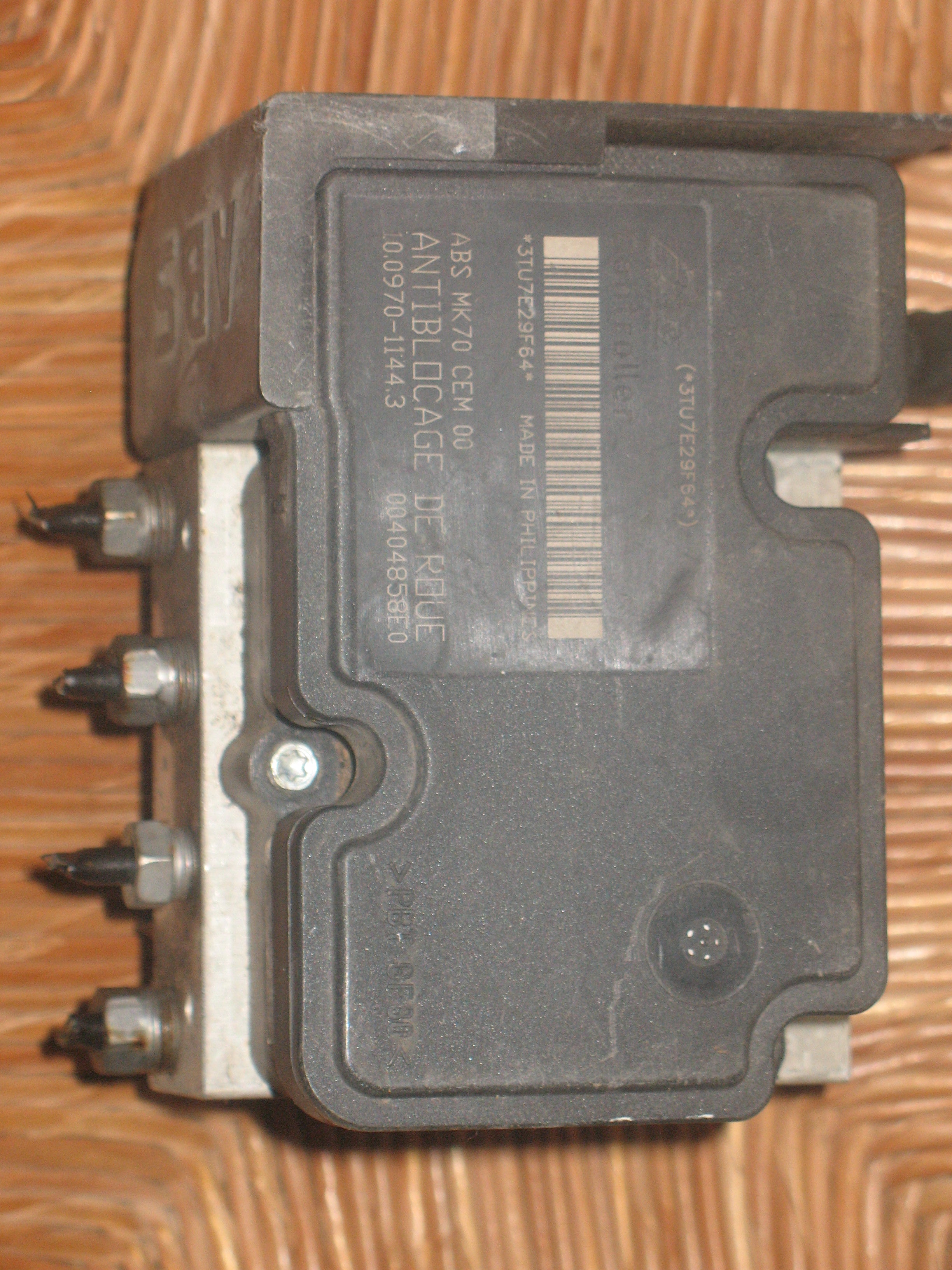 Abs pompa centralina PEUGEOT 9662298480 10.0207-00924 10.0970-1144.3 10097011443