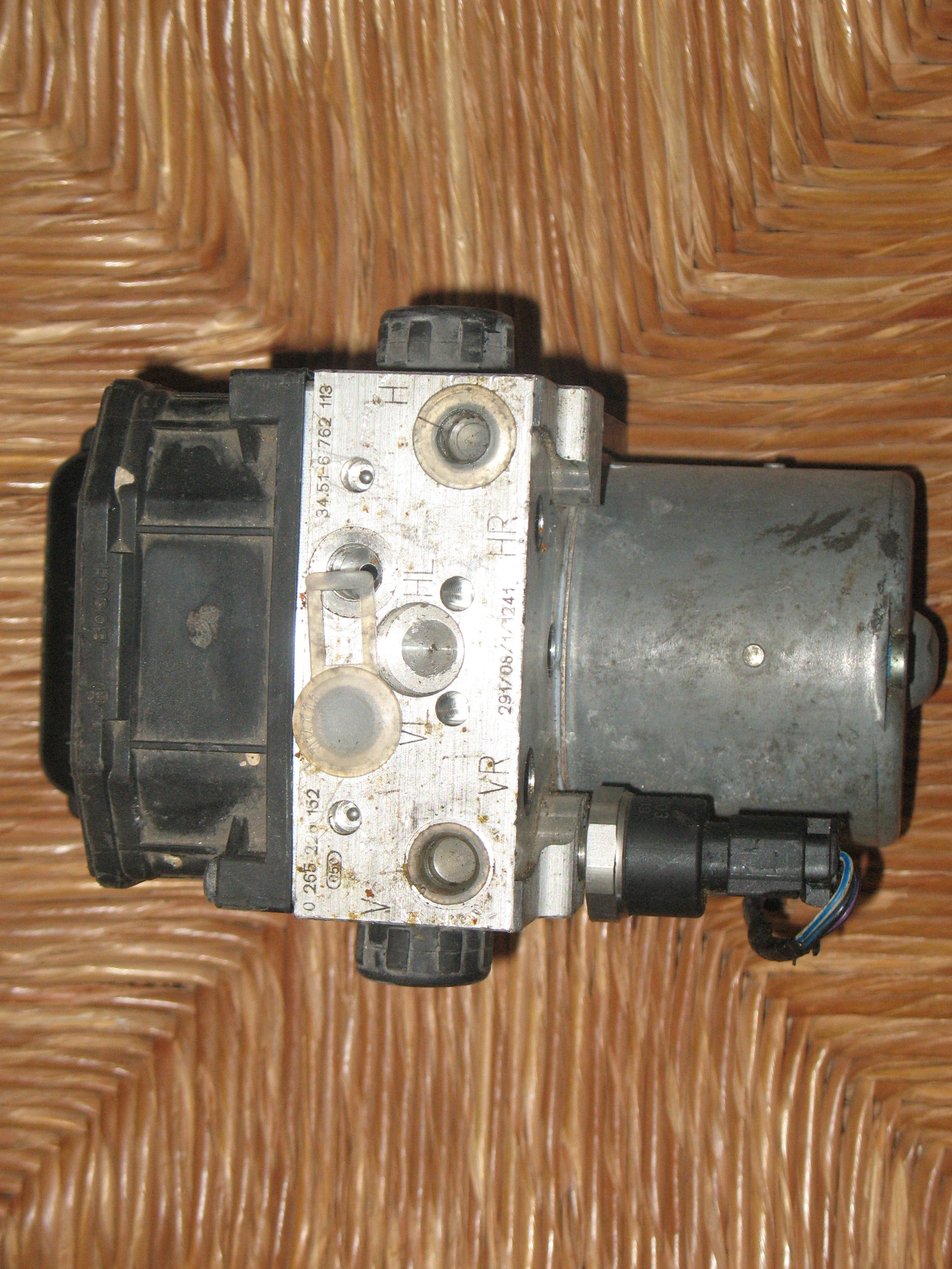 ABS PUMP BMW BOSCH 0 265 225 152 0265225152 34.51-6762113 34516762113 0265950066