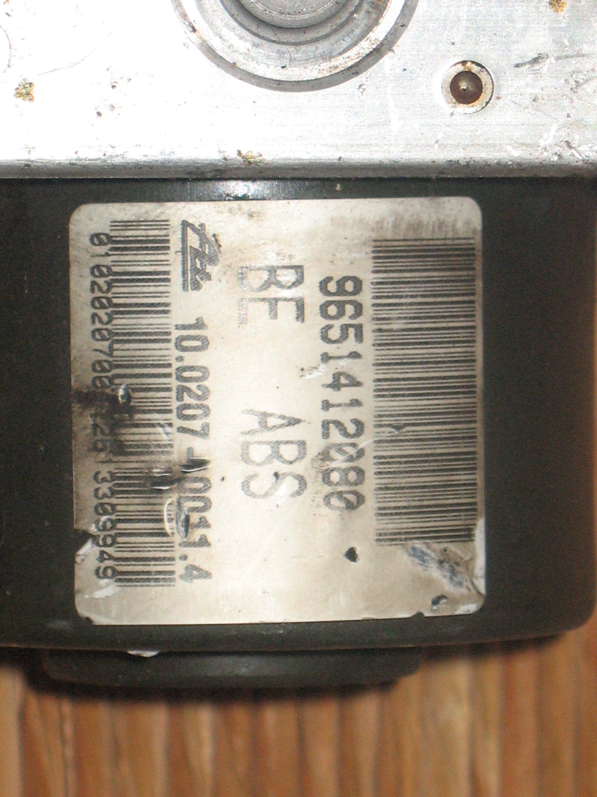 ABS CITROEN PEUGEOT 9651412080 ATE 10.0207-0011.4 10097011083