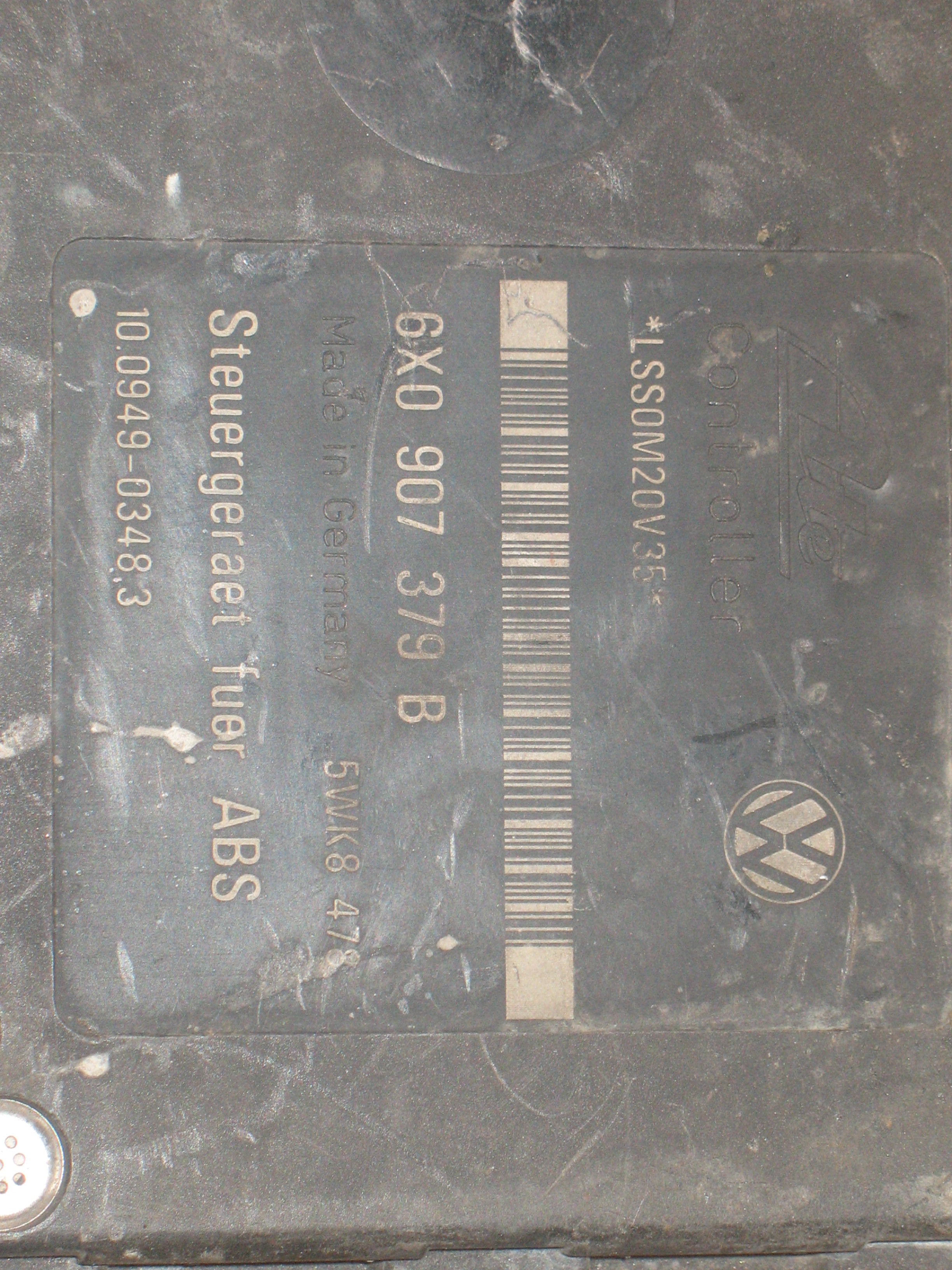 ABS CENTRALINA POMPA VOLKSWAGEN AUDI SEAT SKODA ATE 6X0614117 10.0204-0190.4 6X0907379B 10.0949-0348.3