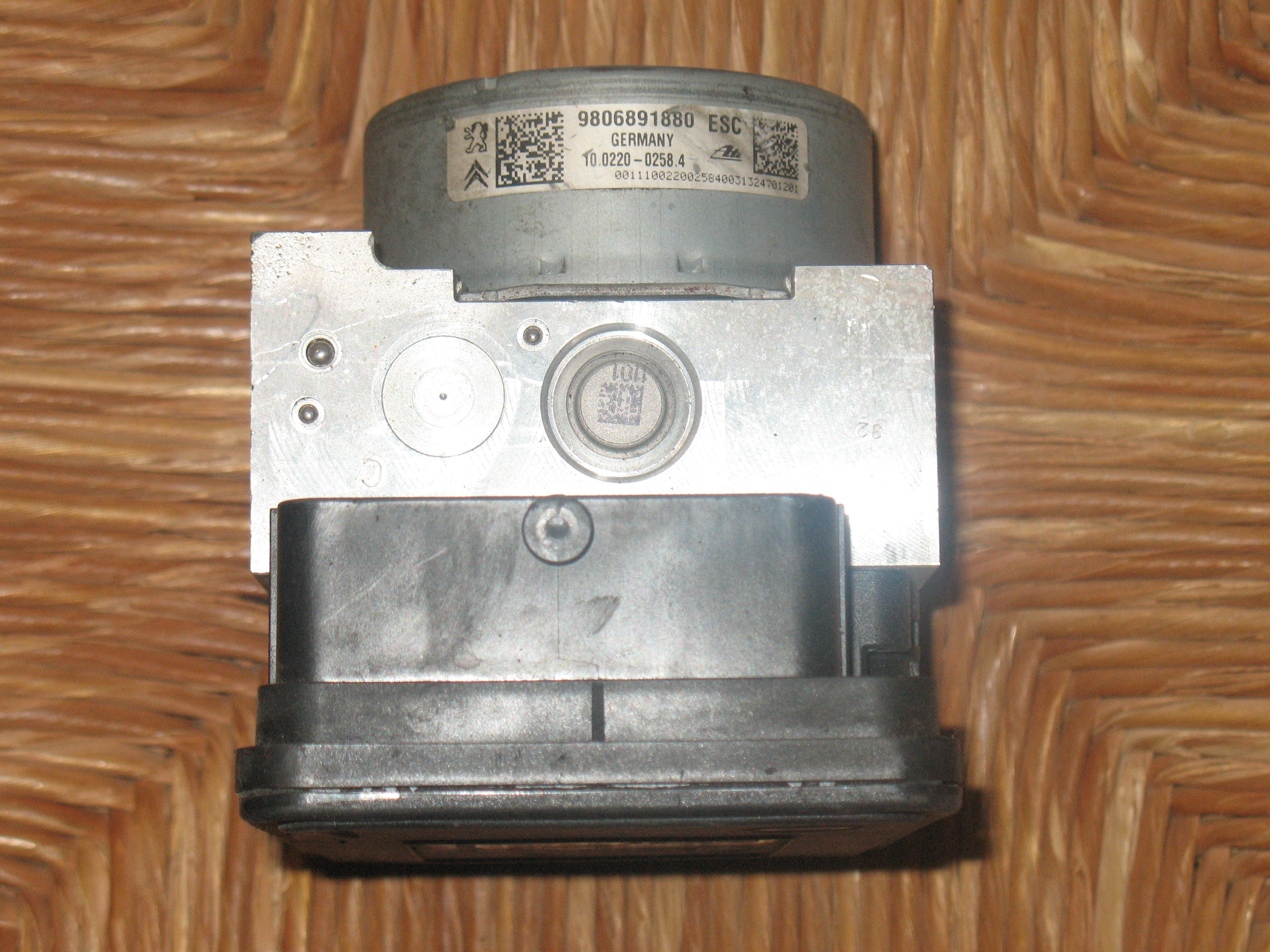 9806891880 POMPA ABS CITROEN C3 PICASSO 1.6 D 68KW AUT 5P 10.0220-0258.4 10.0915-1187.3