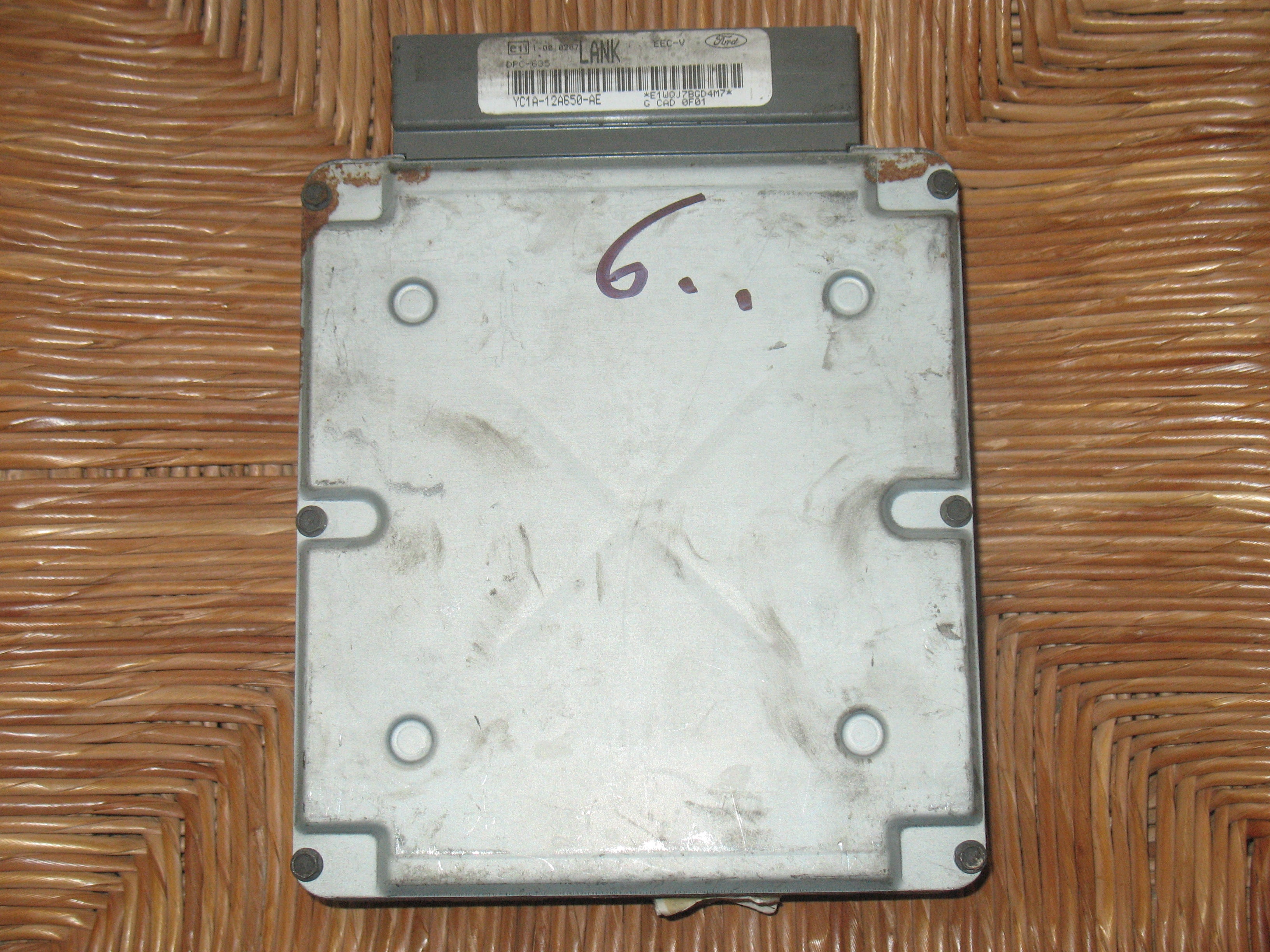 ECU FORD TRANSIT VISTEON YC1A-12A650-AE YC1A12A650AE LANK DPC-635