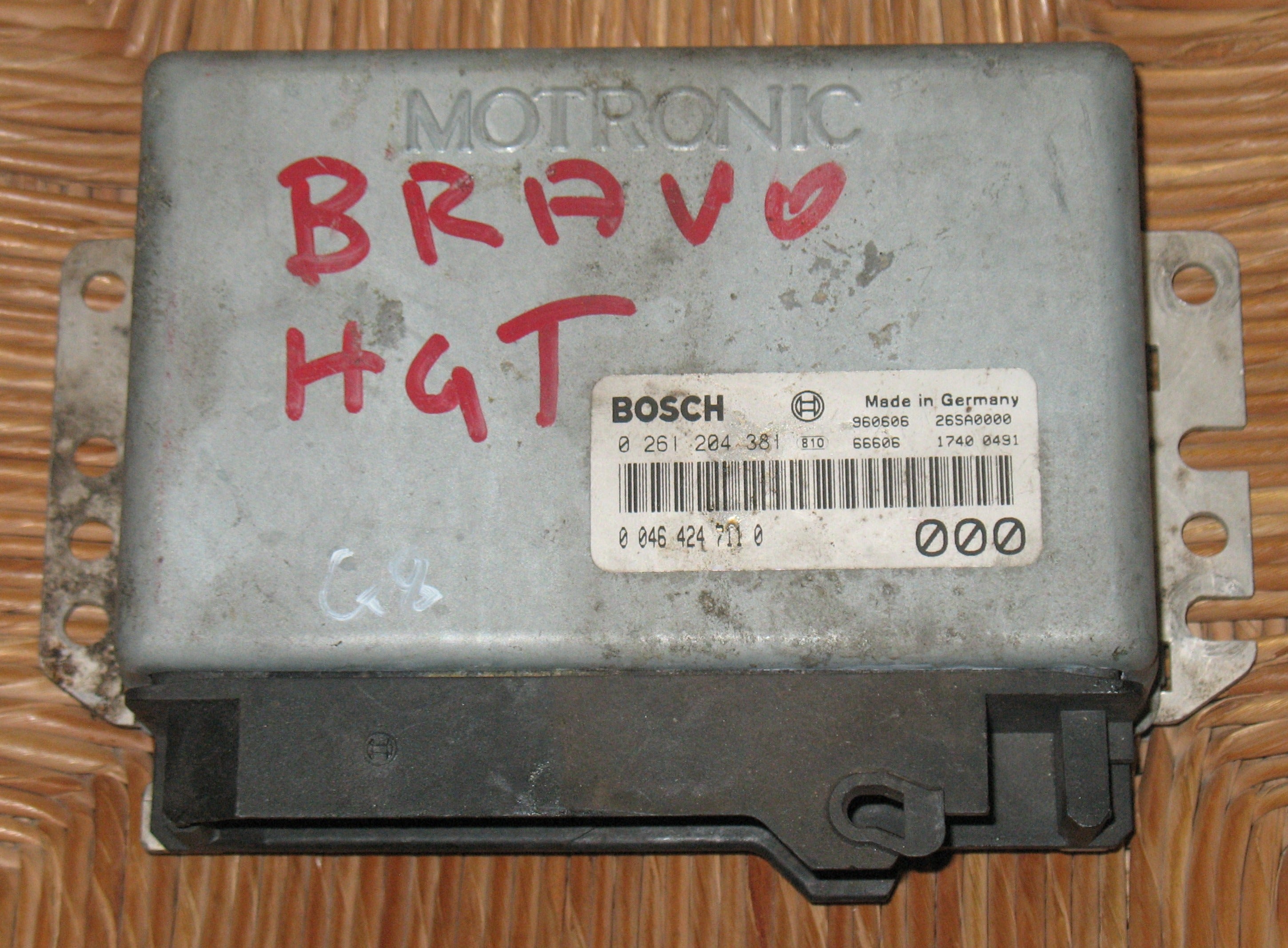 Centralina motore Fiat Marea Brava 0261204381 00464247110