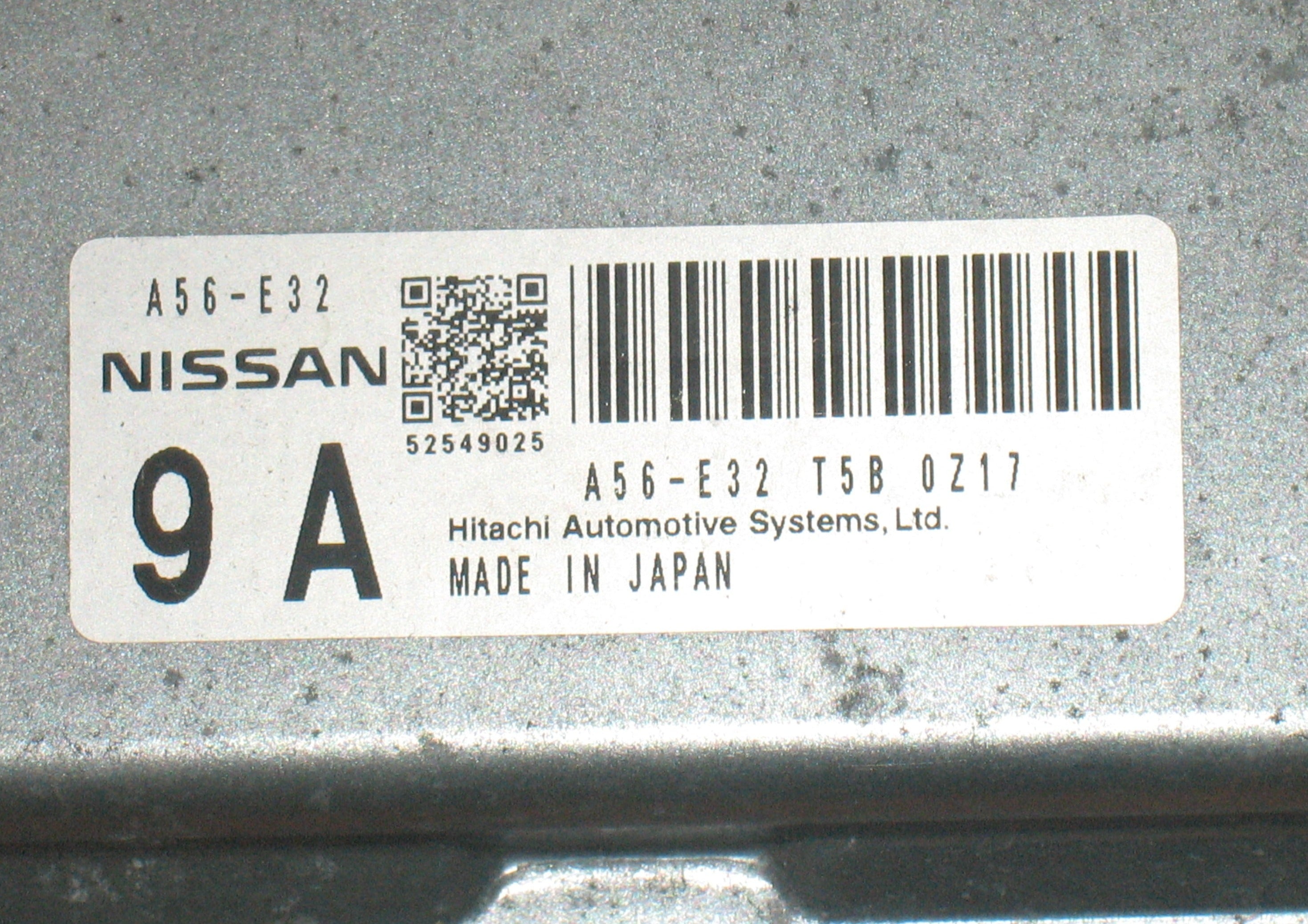 CENTRALINA MOTORE NISSAN MICRA 1.2 HITACHI A56-E32 A56E32 YK