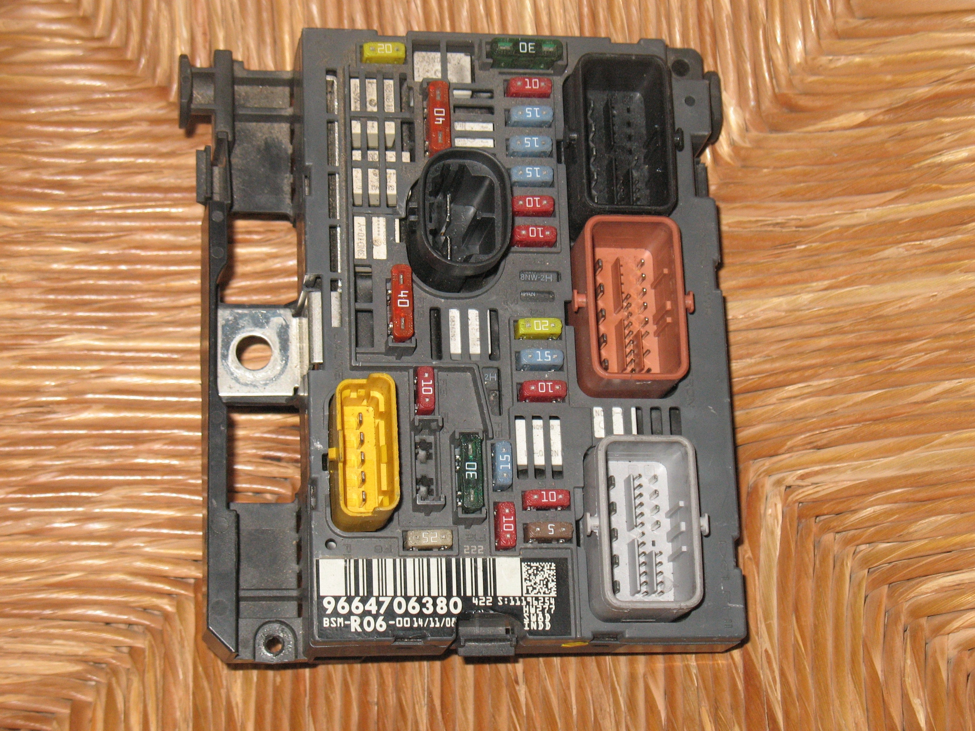 BSM PEUGEOT 308 CITROEN 9664706380 BSM R06 11530603 HW277