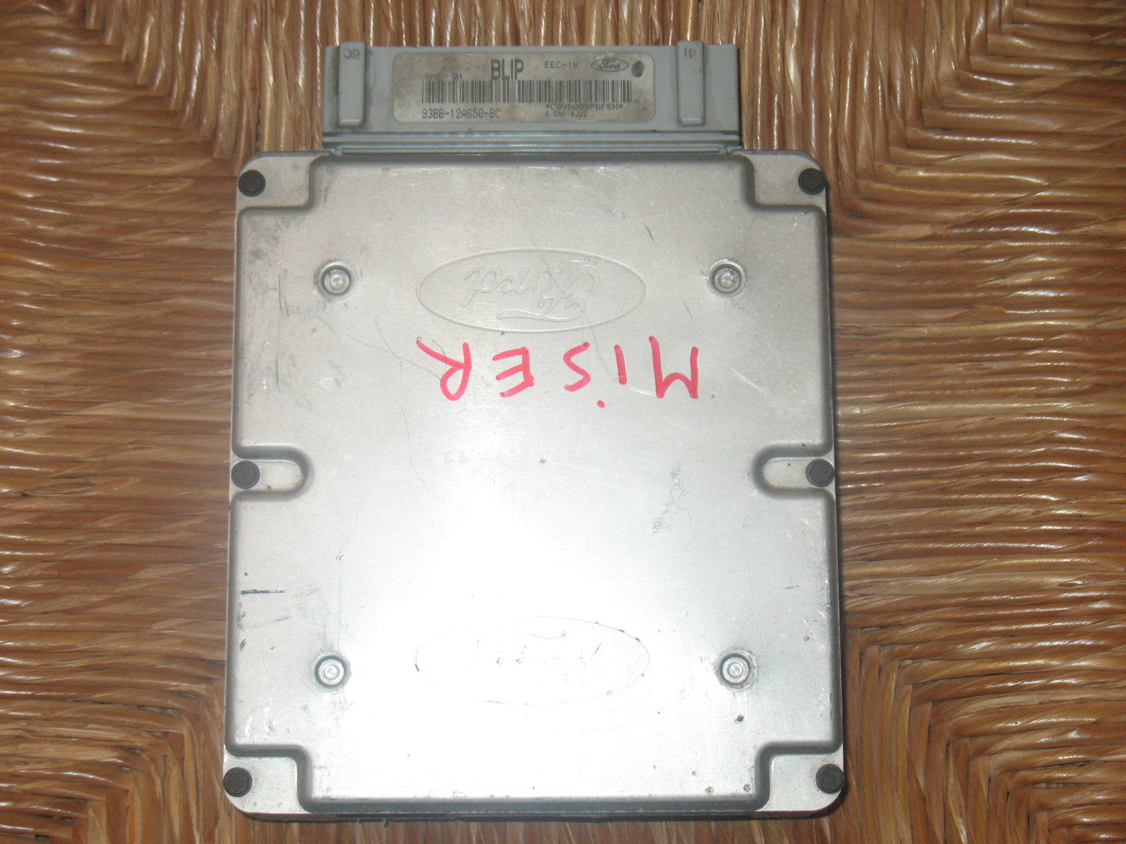 ECU CENTRALINA MOTORE FORD MONDEO 1.8, SME-101 93BB-12A650-BC 93BB12A650BC BLIP