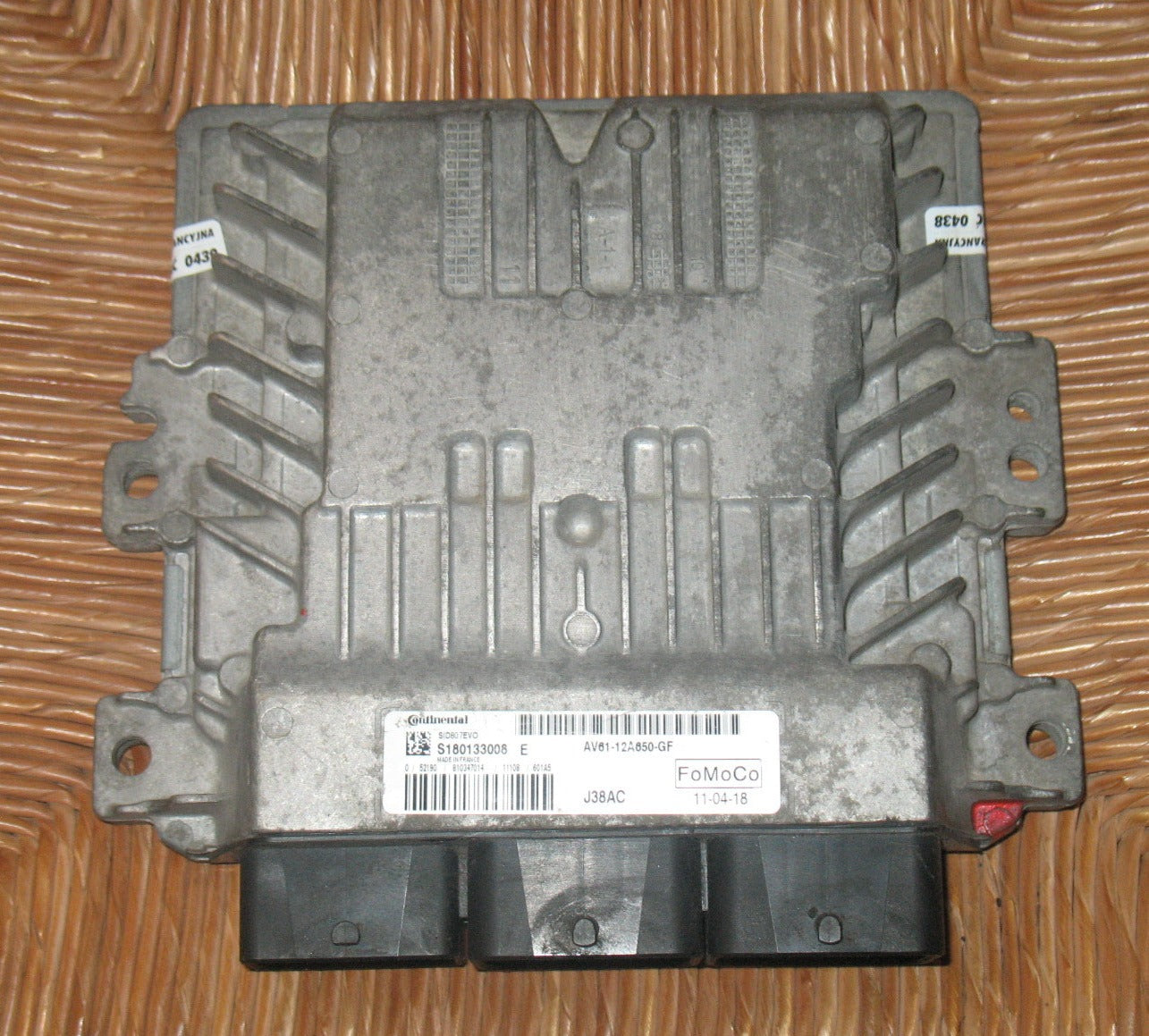 ECU CENTRALINA Ford C-Max 1.6TDCI AV61-12A650-GF SID807EVO s180133008 E