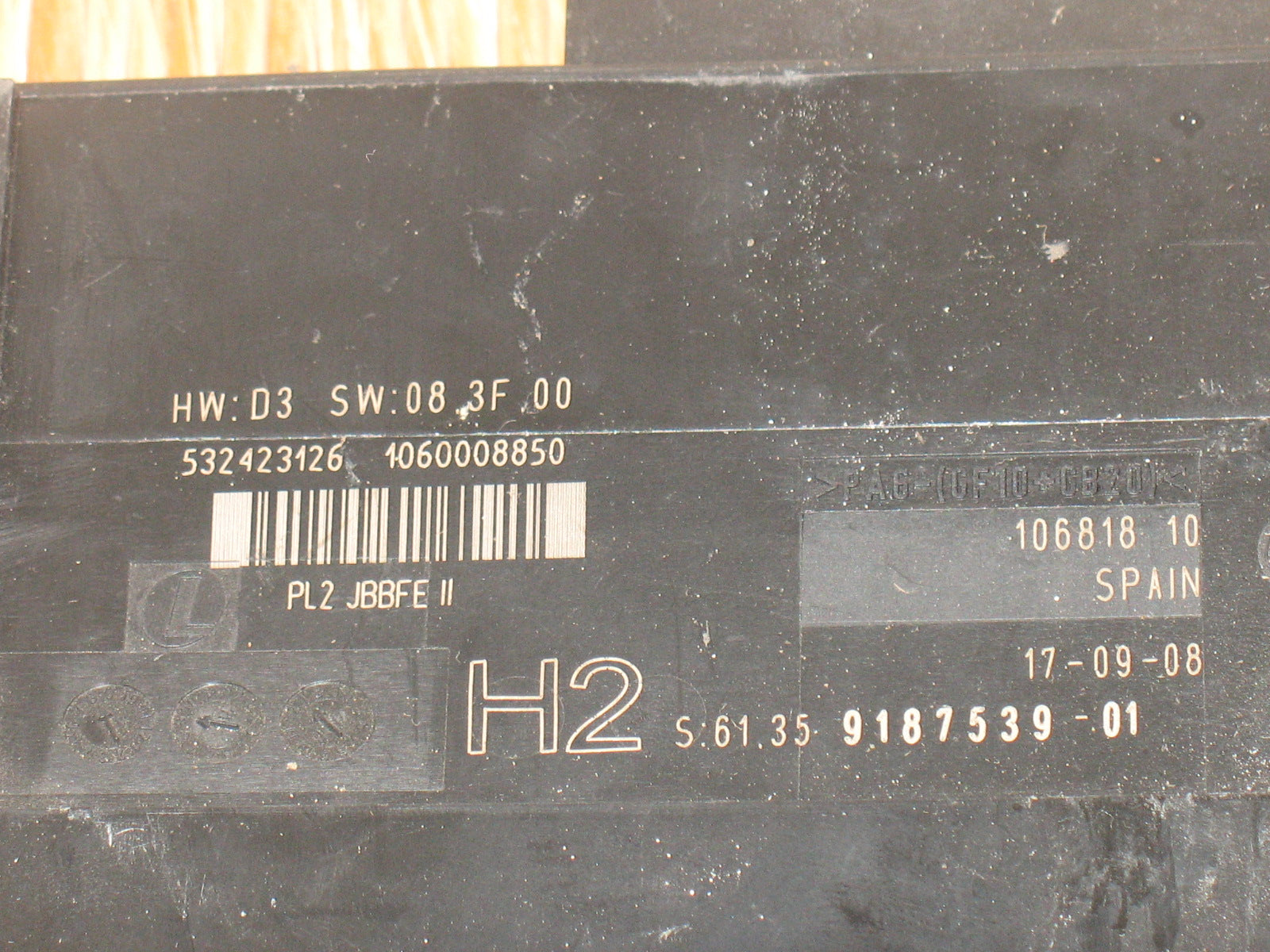 MODULO DE CONFORT BSI 61.35-9187539-01 532423126 BMW SERIE 1 (E87) BMW SERIE 3 (E90-E91)