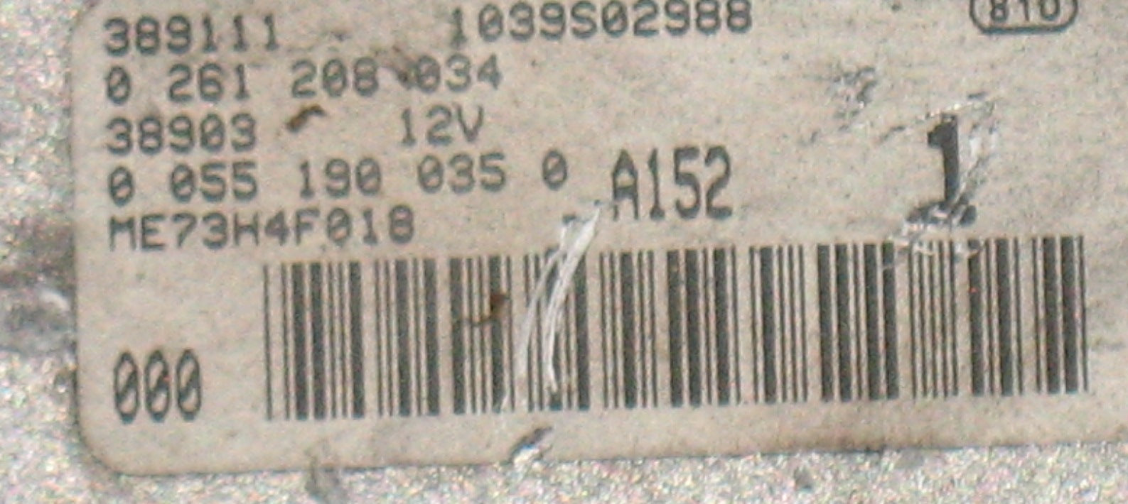 Kit Completo Lancia Ypsilon cc 1.3. Centralina Motore BOSCH 0261208034 00551955270 Body Computer MAGNETI MARELLI 51715561