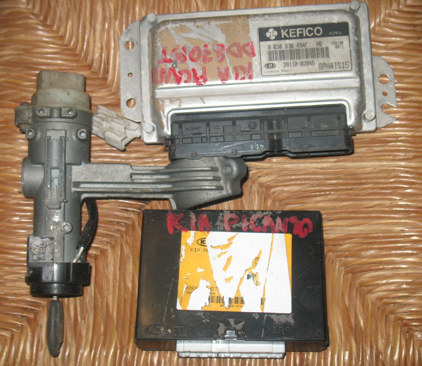 KIT CENTRALINA KIA PICANTO 9030930494F H5 39110-02045 KEFICO