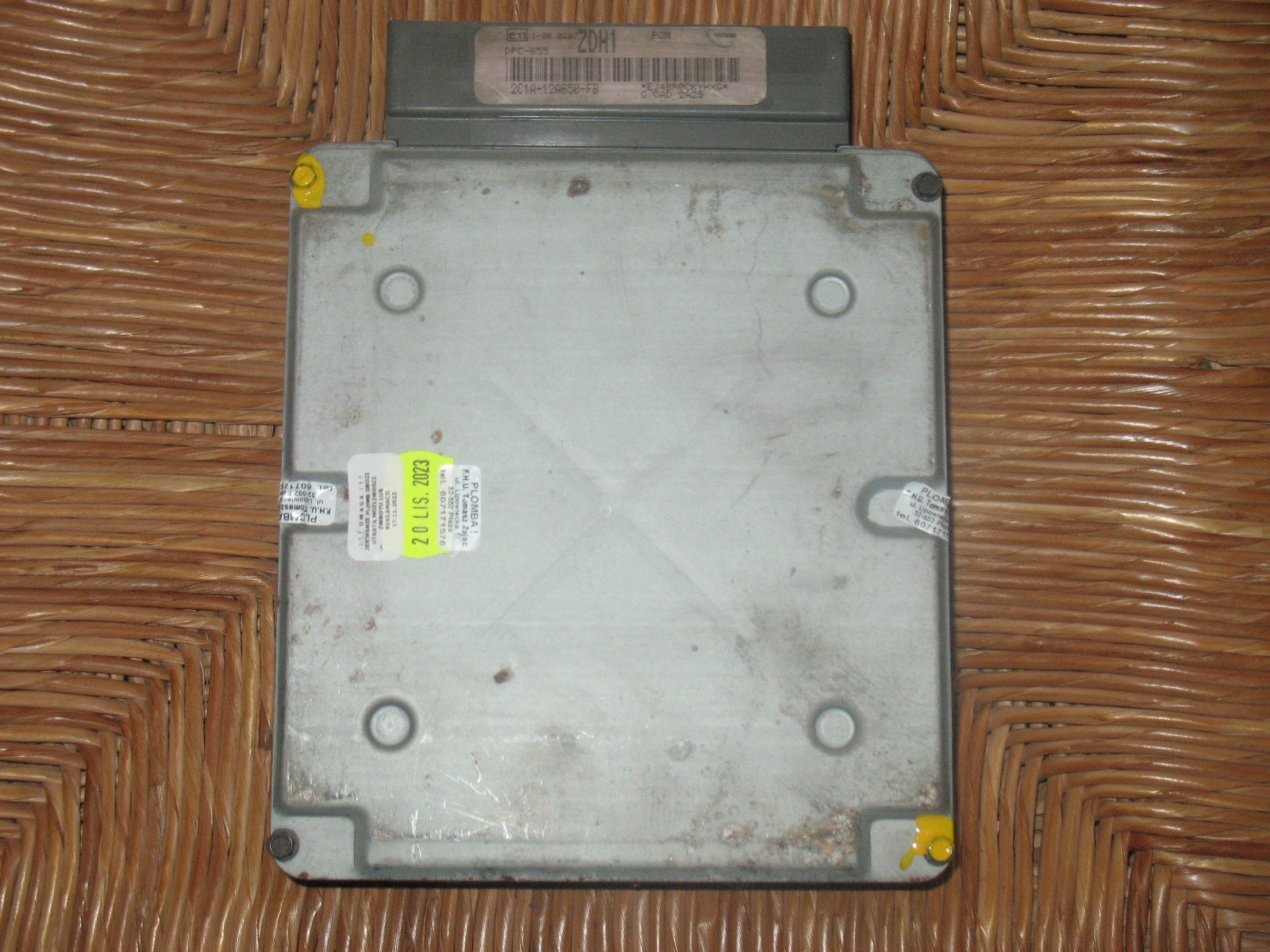 ECU FORD TRANSIT 2.0 TDDI 2C1A-12A650-FB 2C1A12A650FB DPC-655 ZDH1