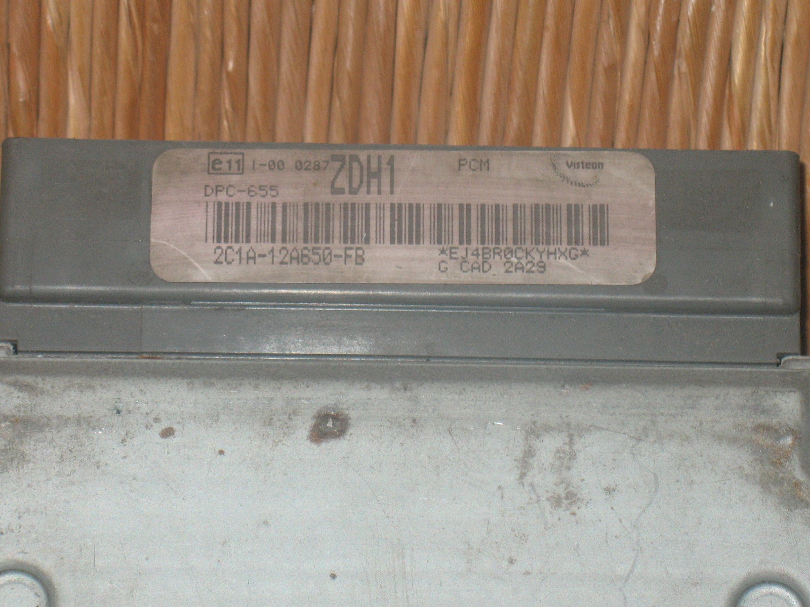 ECU FORD TRANSIT 2.0 TDDI 2C1A-12A650-FB 2C1A12A650FB DPC-655 ZDH1