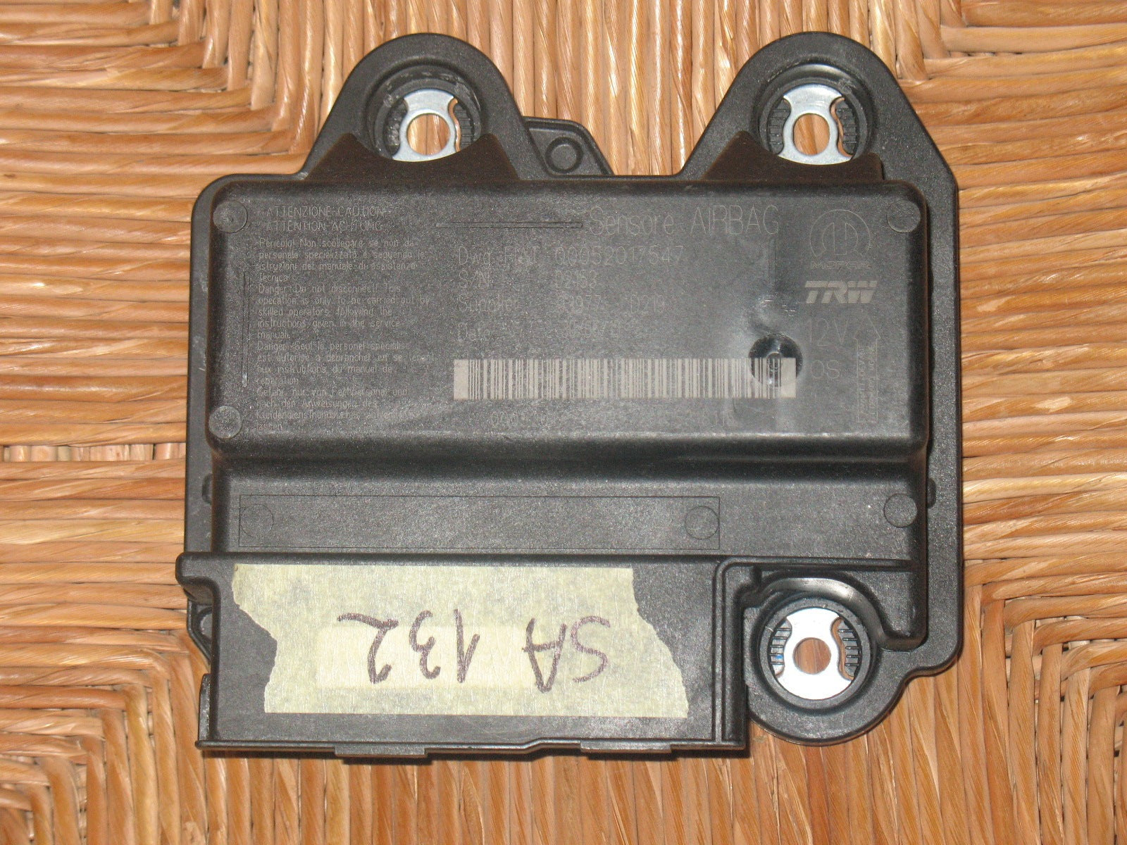 Airbag TRW 00052017547 93977-D210 93977D210 ALFA ROMEO / FIAT / LANCIA