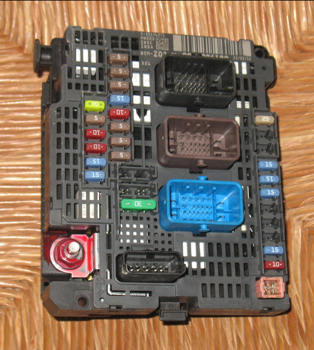 9810296180 CENTRALINA PORTA FUSIBILI PEUGEOT 3008 BSMZ03 CITROEN