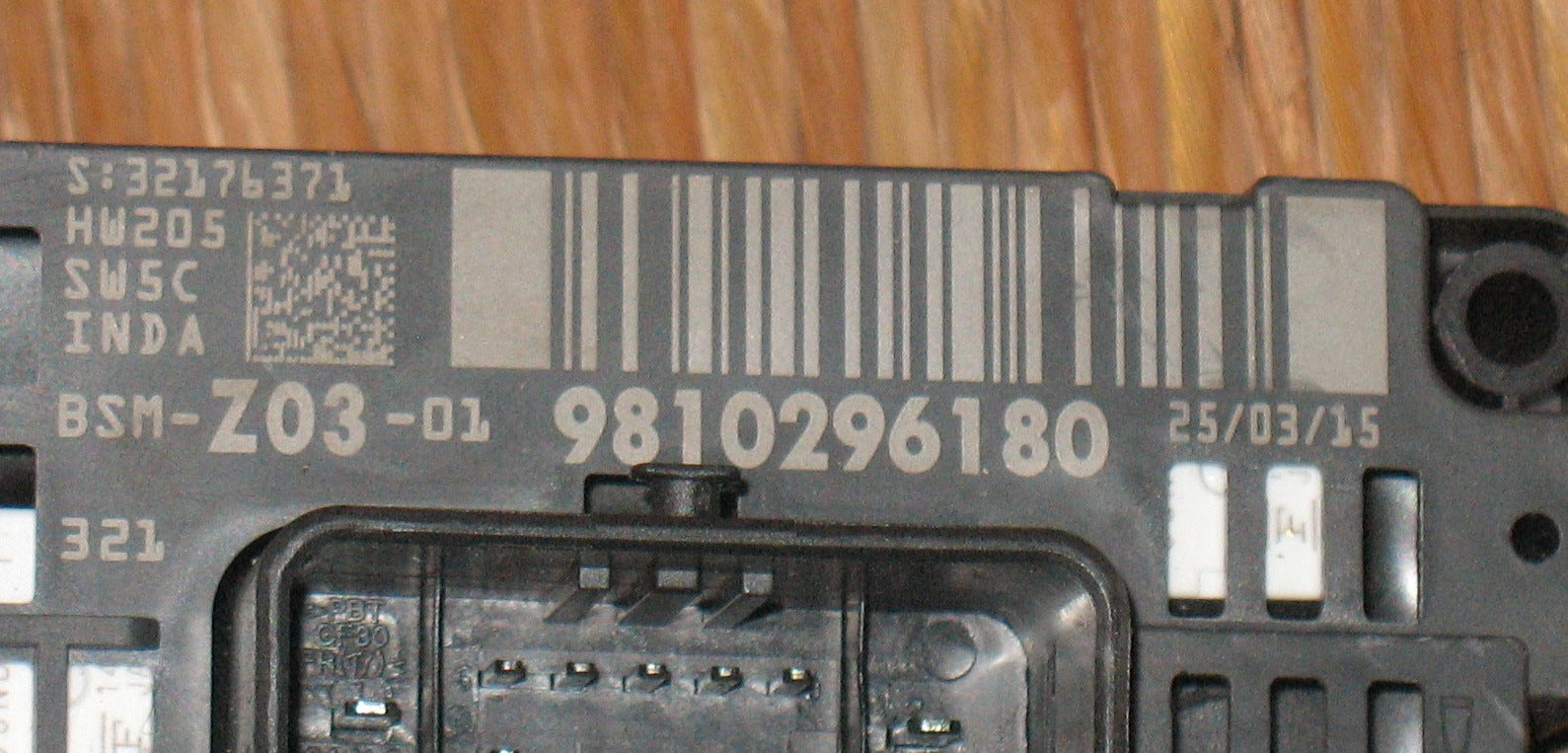 9810296180 CENTRALINA PORTA FUSIBILI PEUGEOT 3008 BSMZ03 CITROEN