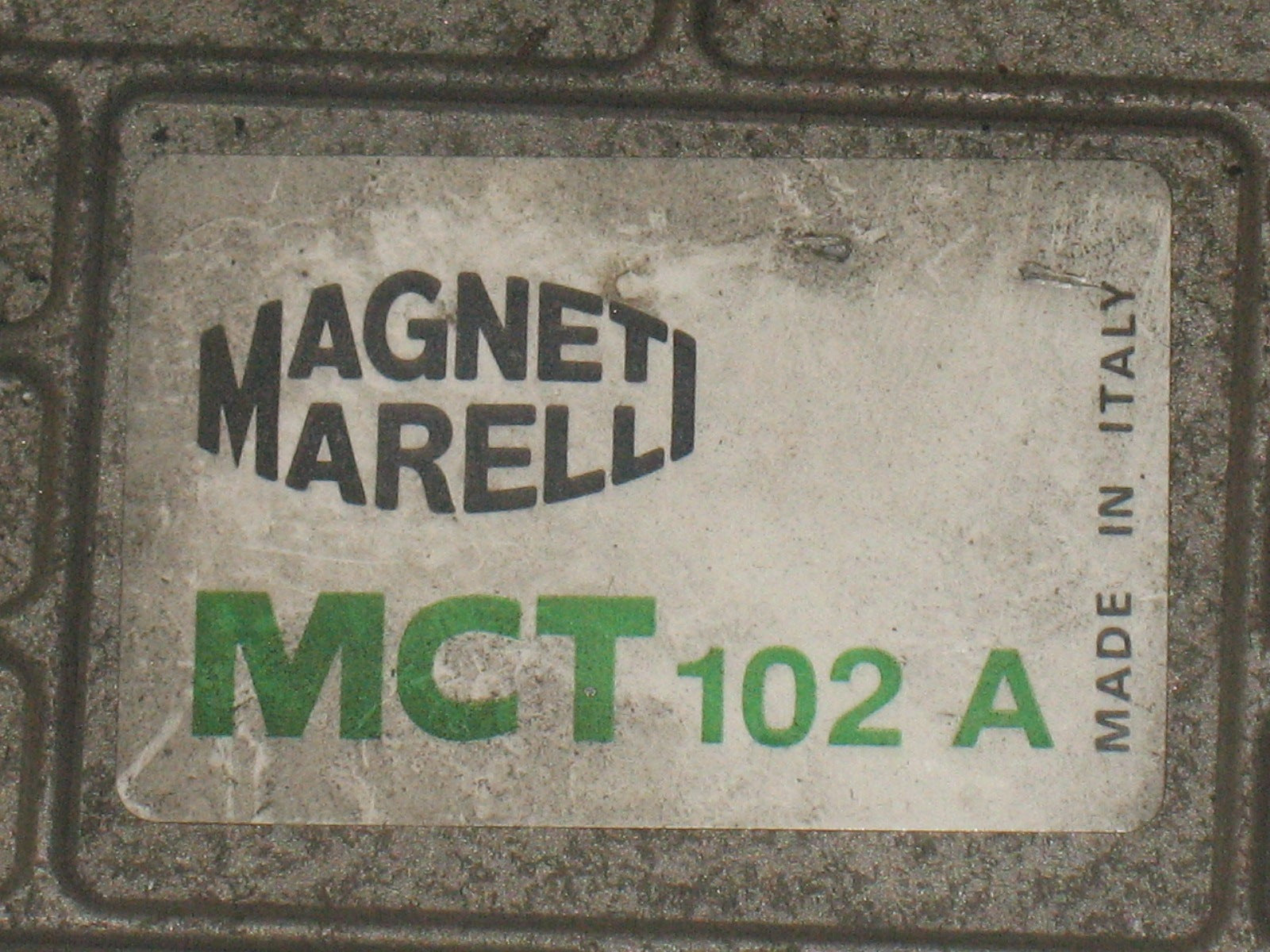 ECU CENTRALINA CONTROLLER ABS ALFA ROMEO 33 4X4 1.7 MCT 102 A MCT102A