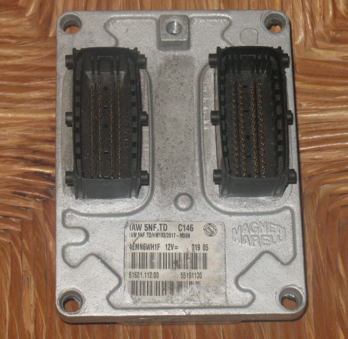 Ecu Fiat Doblo T2 TD 1.6 IAW 5NF.T2 IAW5NFT2 55182888 HW103 55191134