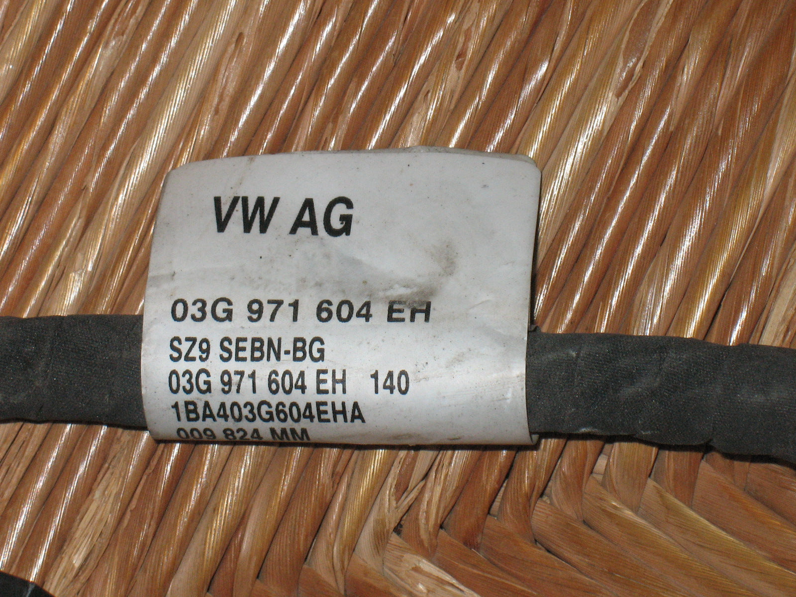 SPINOTTI Cablaggio motore Volkswagen PASSAT B6 03G971604EH 1BA403G604EHA